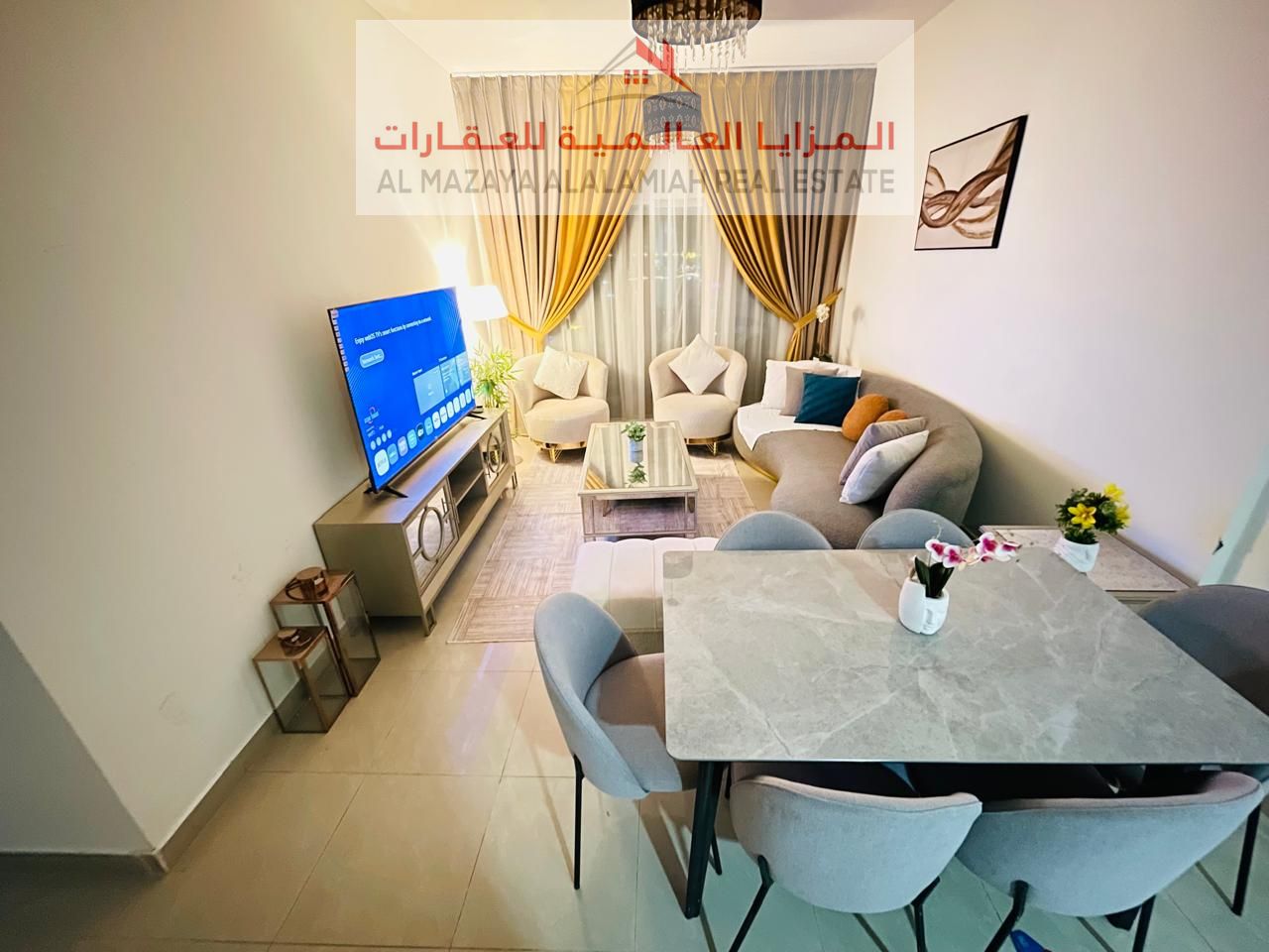 For monthly rent, two rooms and a hall in Al Taawun