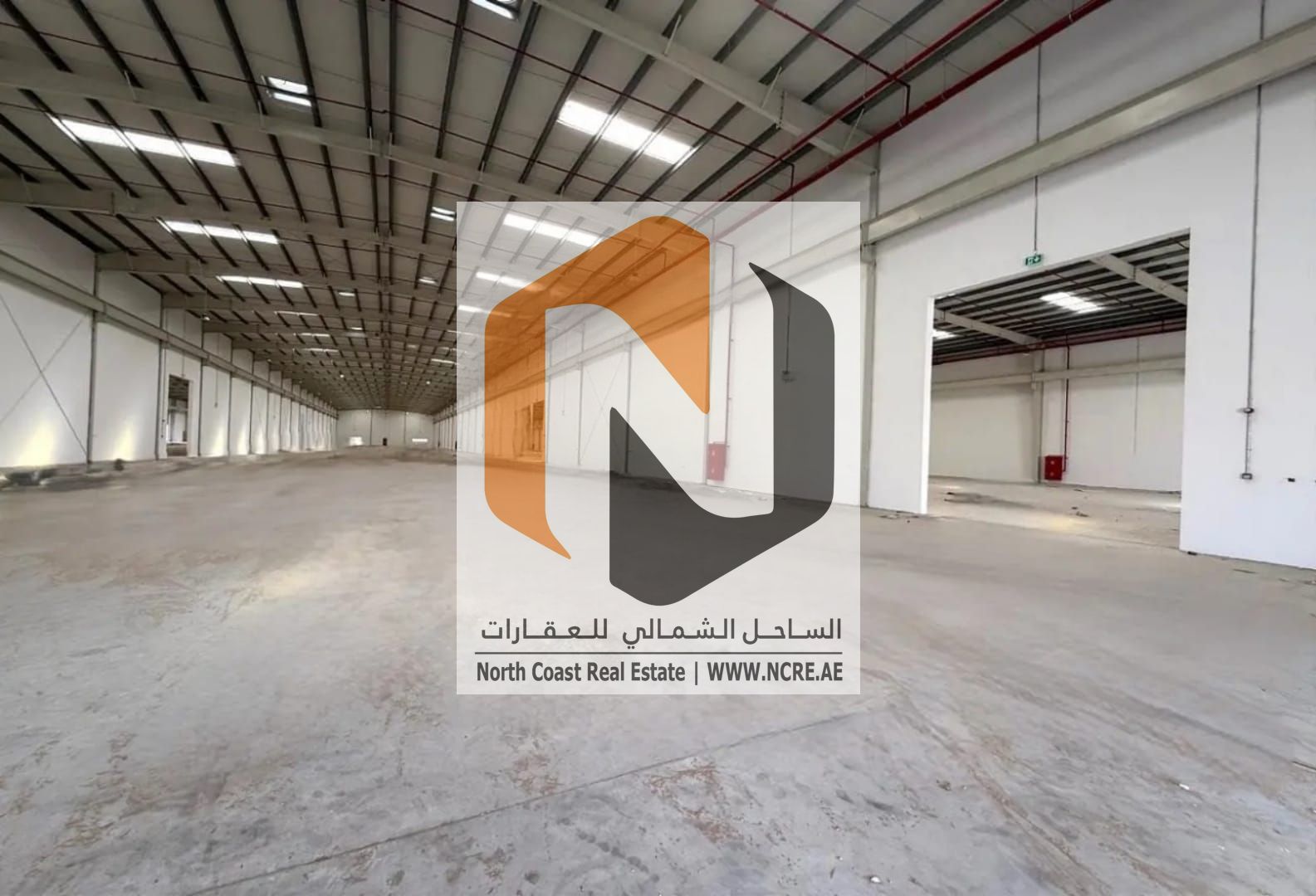 Brand New Warehouse with Mezzanine | IND 17 Sharjah | 450 KW High Power | AED 1.3M
