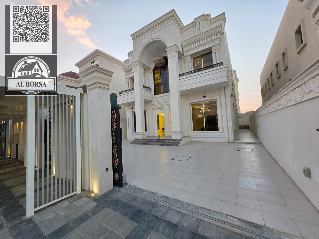Luxury 5-bedroom villa directly opposite a mosque in Al Ulya, Ajman – for sale for AED 3,500,000 or for rent for AED 180,000 per year