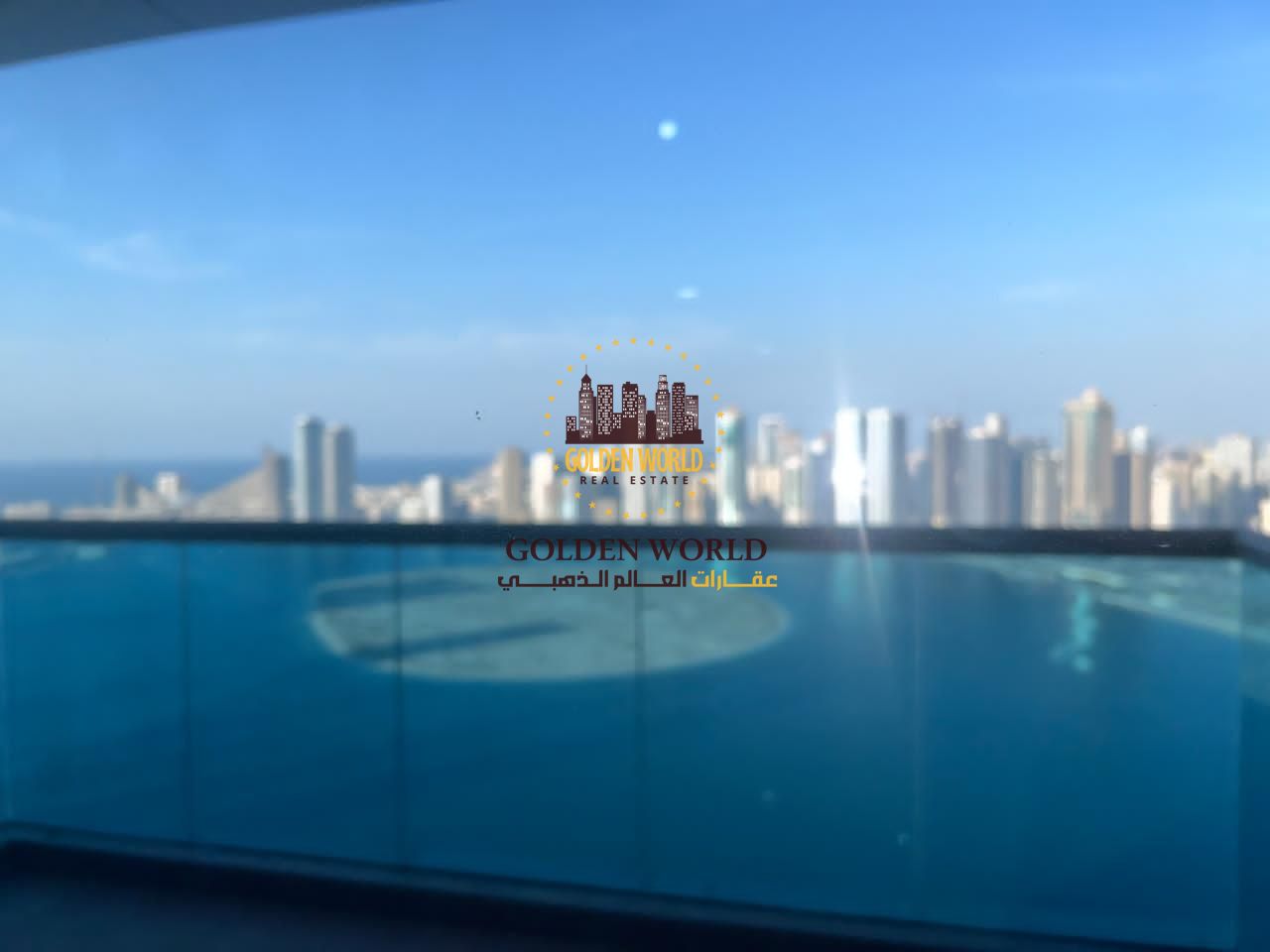 Luxury 3BR apartment in Al Khan Corniche with full sea view, 2 balconies, large layout, free AC & maintenance, full facilities, 2 parking spots. AED 1
