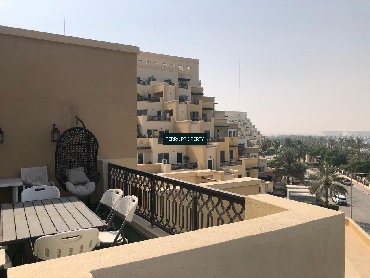 Beachfront 1BR with Spacious Terrace in Bab Al Bahr