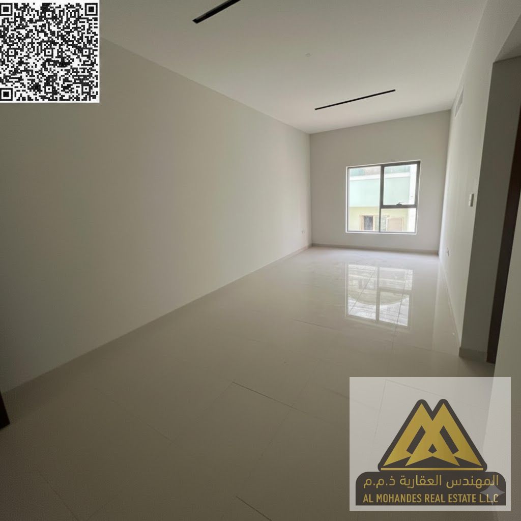 Brand new apartment, first occupancy | All rooms are master suites | Prime location close to all services and near Dubai exit and Sharjah | Families O