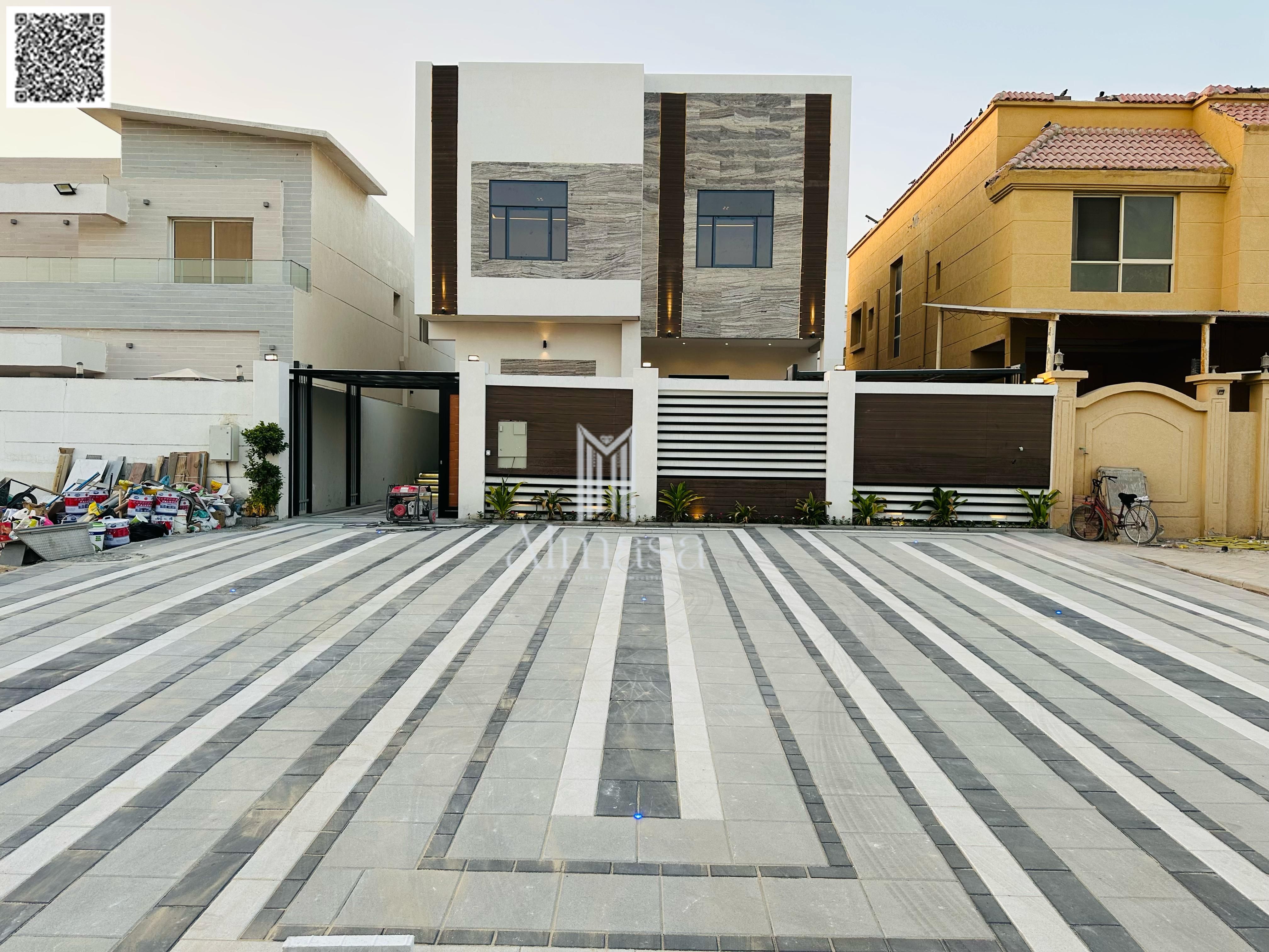 Luxury Modern Villa for Sale in Al Mowaihat 1 – Prime Location on Wide Street