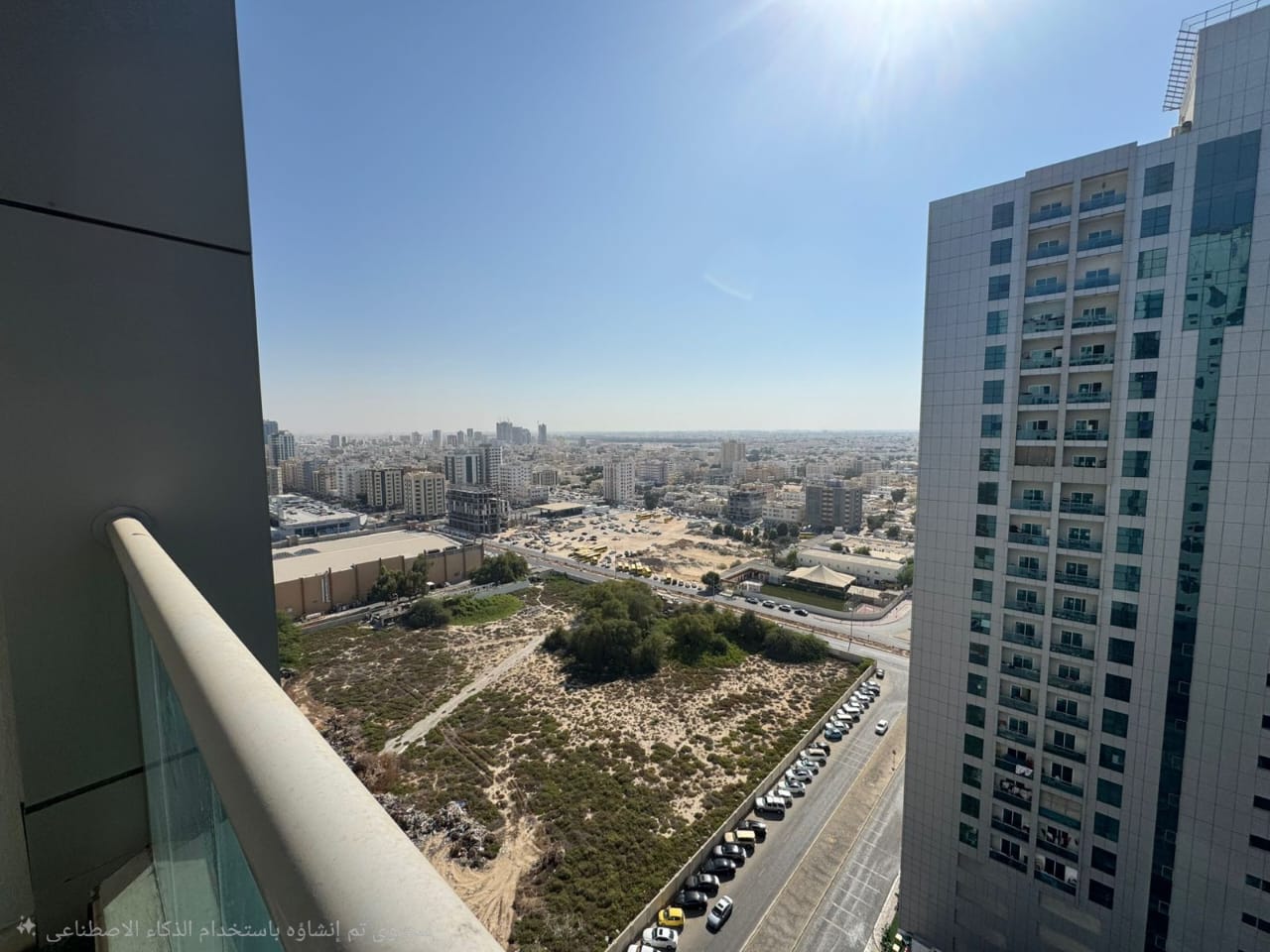 Furnished one bedroom apartment for sale in City Tower 360000 cash prime location open view Sheikh Khalifa Street brand new furniture