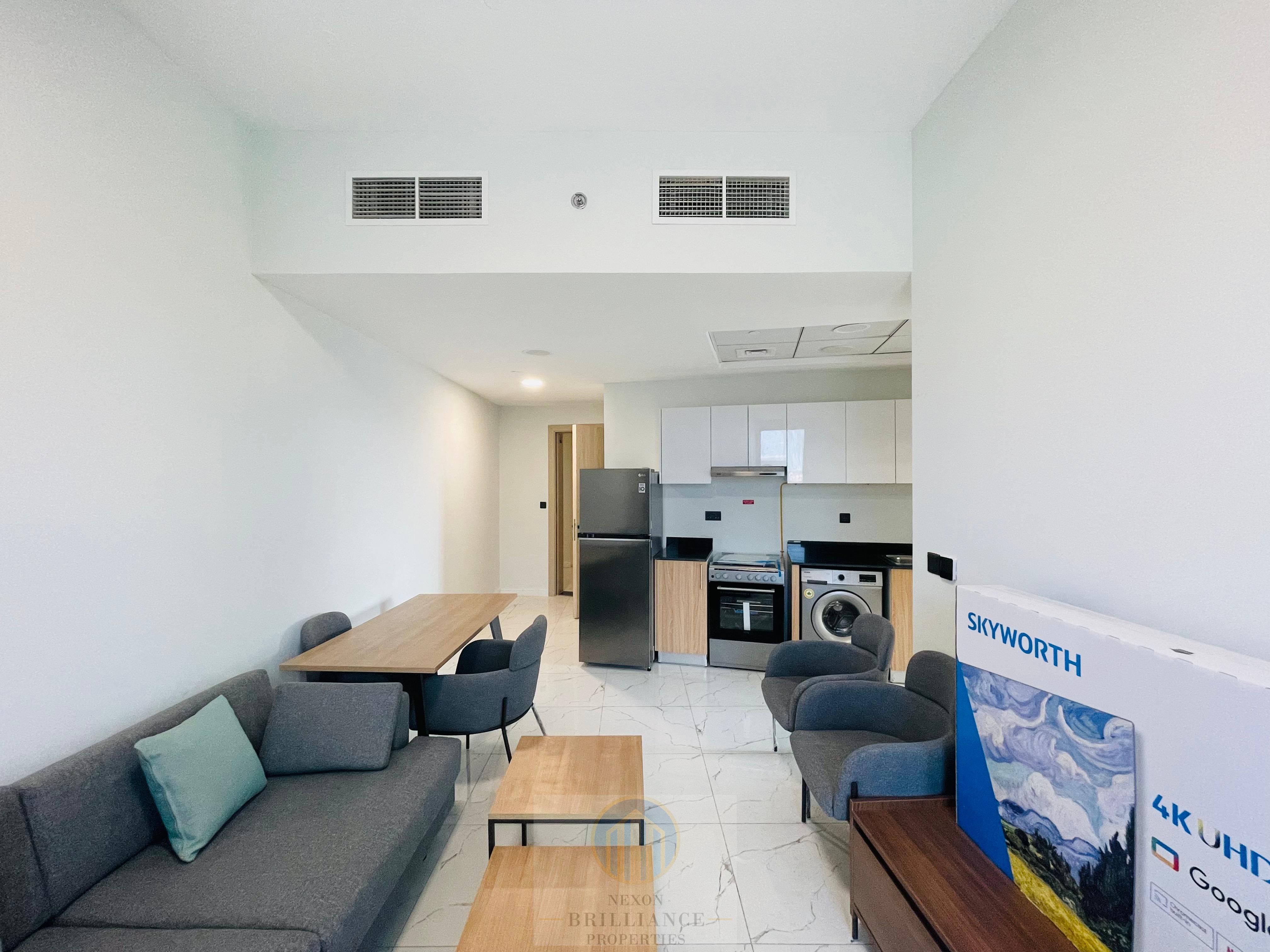 Brand New Furniture | 2 Mins Walk to Metro | 2 Balconies