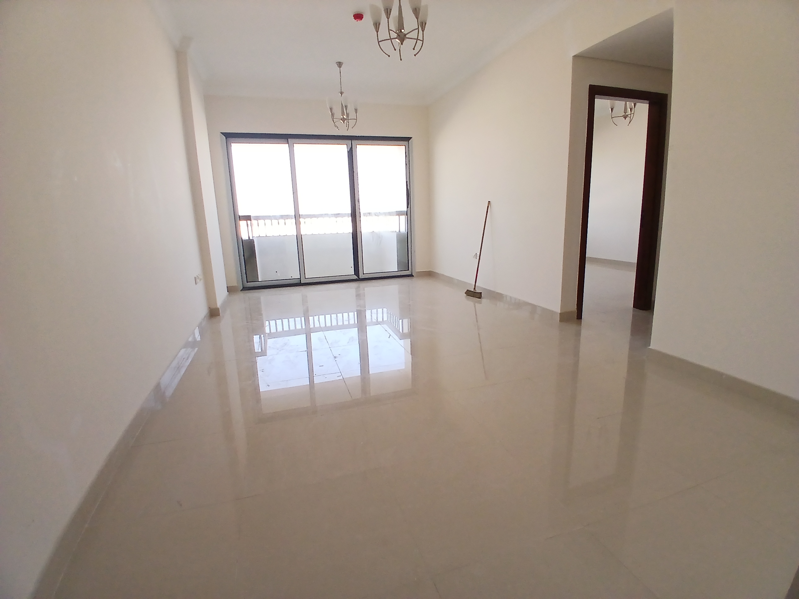 One month free!!_ Open View Master 1 bedroom with balcony 2 bathroom _ only 45k road side close to zahia Mosque city centre al jada