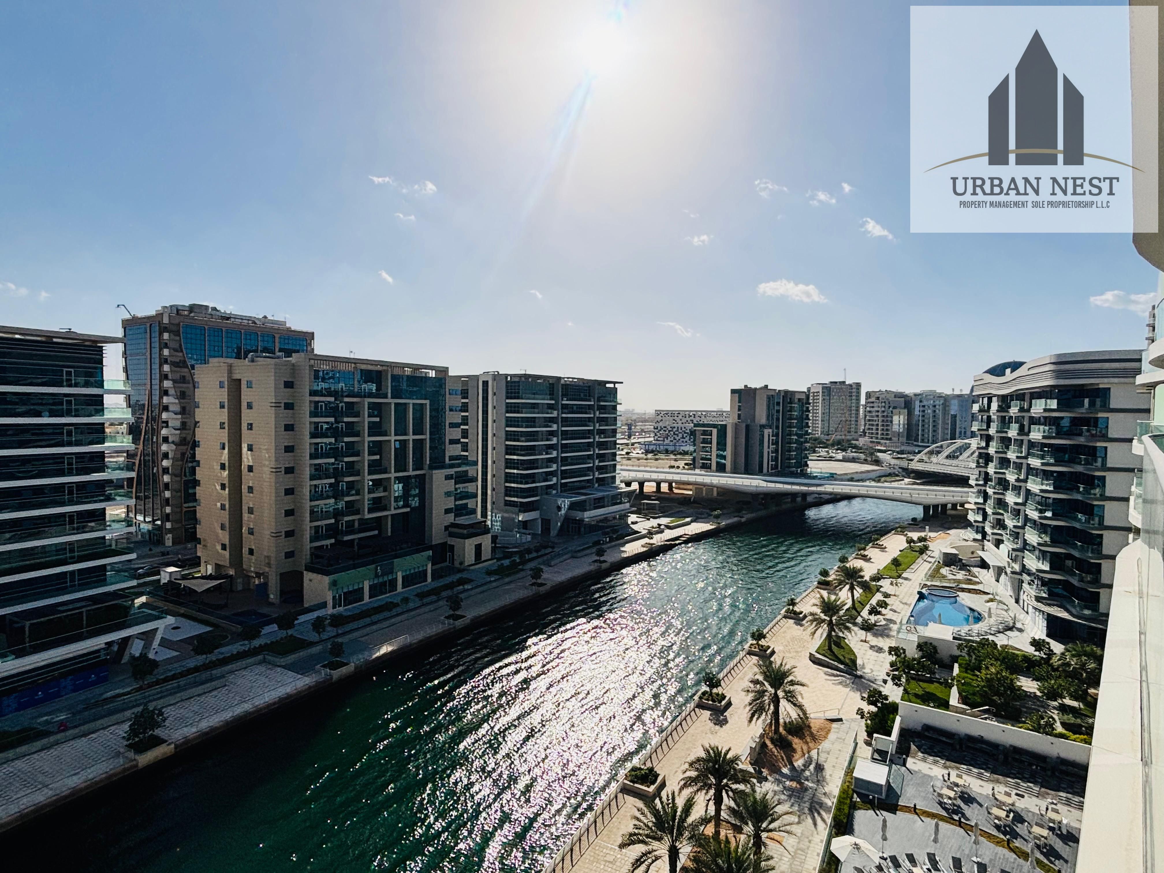 Canal view | Big Layout | Swimming Pool and Gym