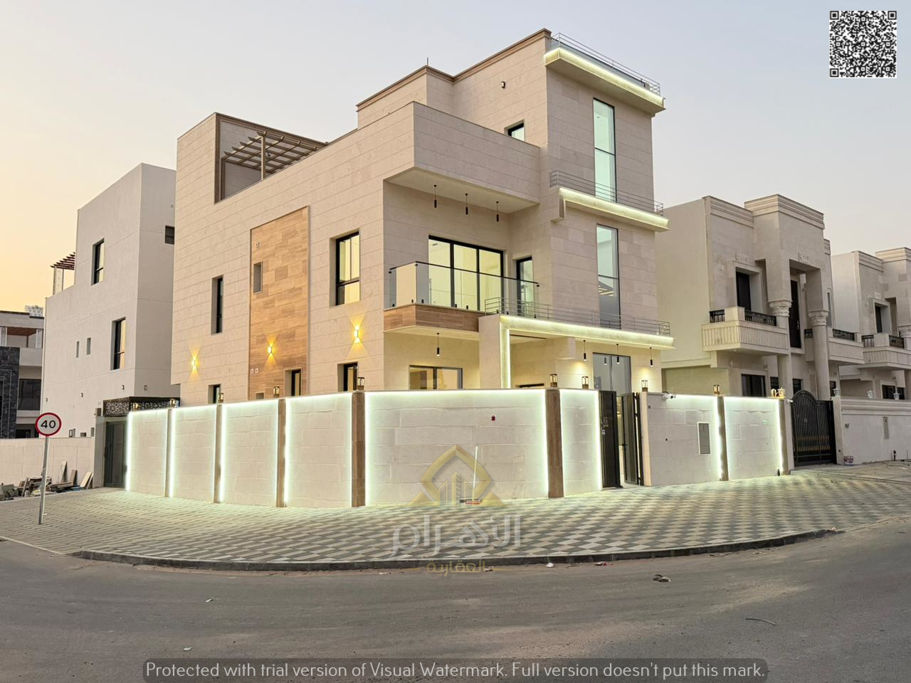 Corner villa for sale in Al Helio 2 area - the finest finishes - in a quiet and distinctive residential location, suitable for upscale family housing