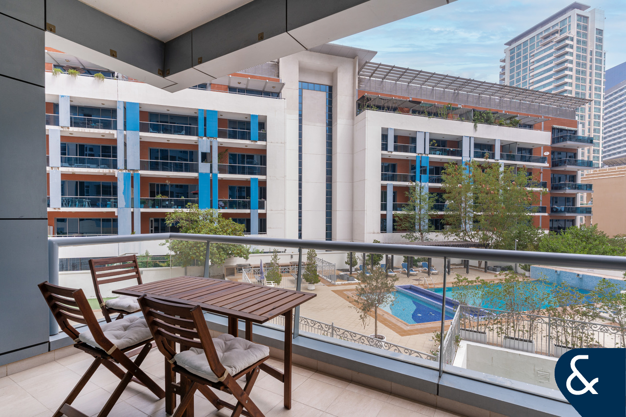 2 Bedrooms and 2 Baths | Vacant | Pool View