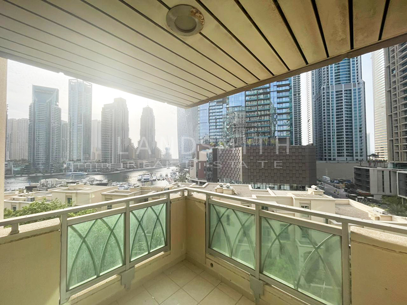 Partial Marina View | 3 Bedroom Apartment | Vacant and Ready to Move in