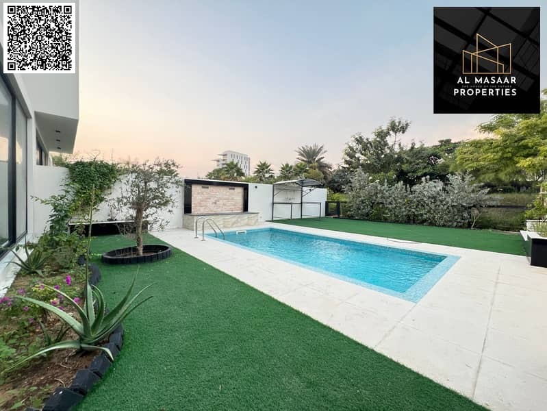 The epitome of luxury in Al Zorah – direct views of the golf course and lake Private pool | 4 master bedrooms | A unique lifestyle in the he