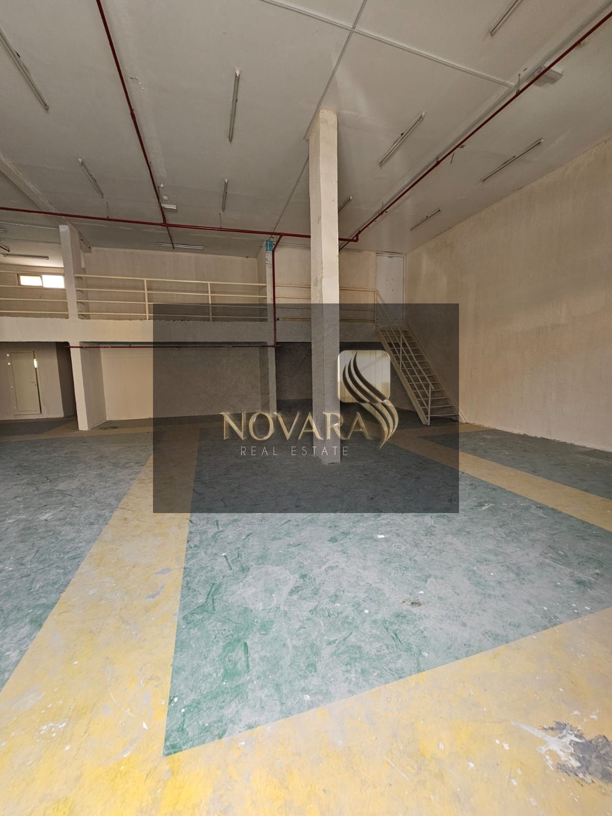 Warehouse for rent, 3,000 sq. ft in Al Jurf Ind. 1 behind China Mall, 22kW power, office, 2 bathrooms, AED 160k