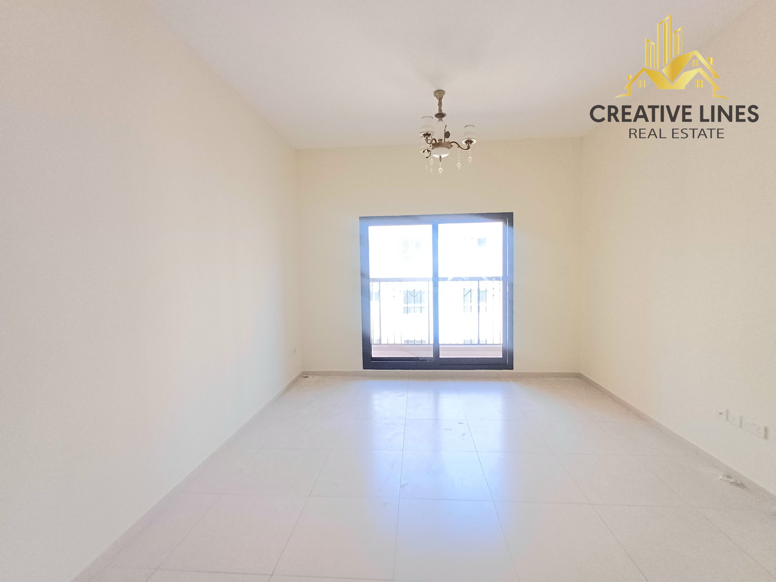 “ Hot Deal: 1 BHK – 1 Month Free – New Building – Near RTA Bus & Amenities”