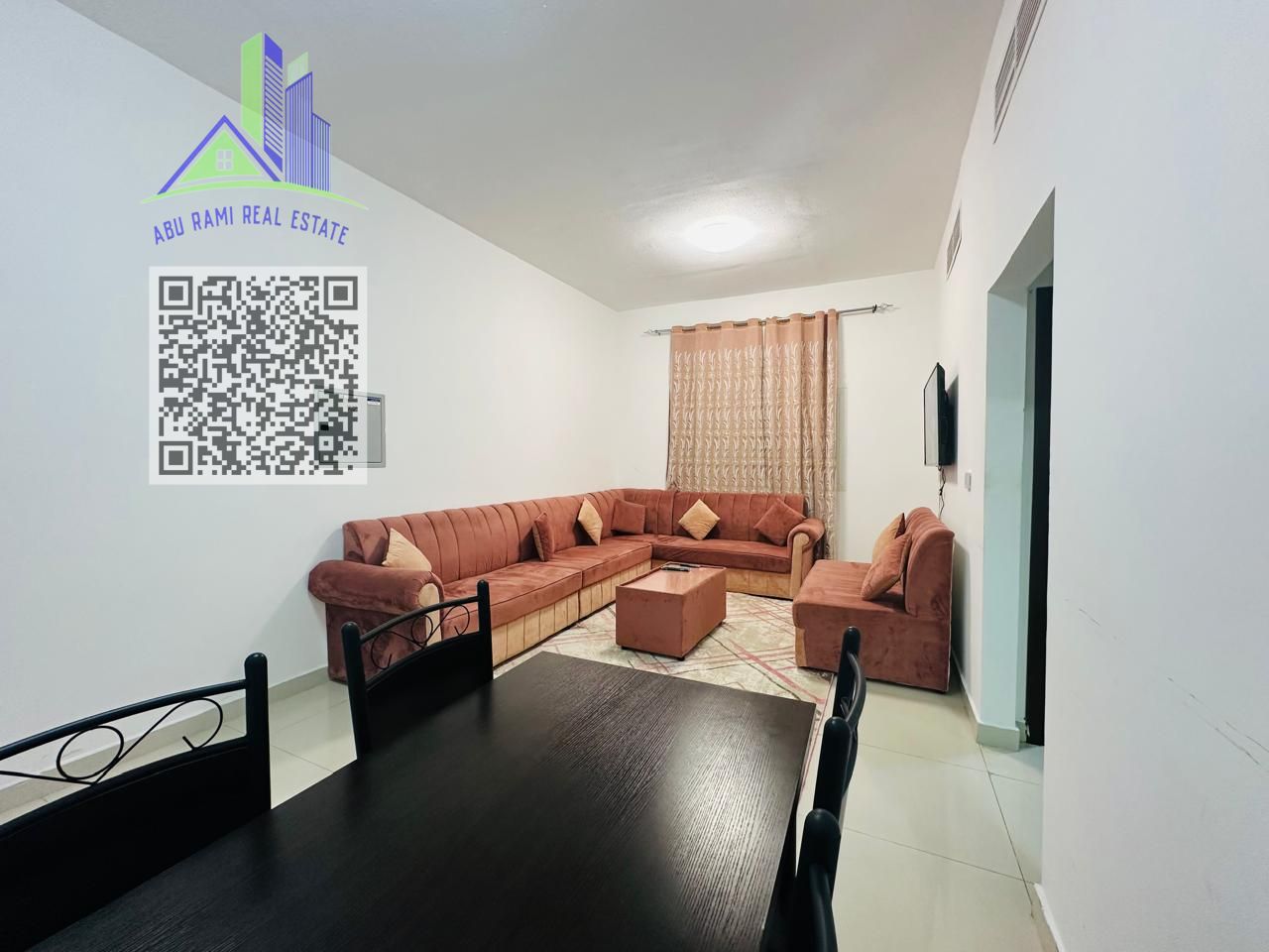 1BHK - monthly rent - all inclusive - furnished - new furniture