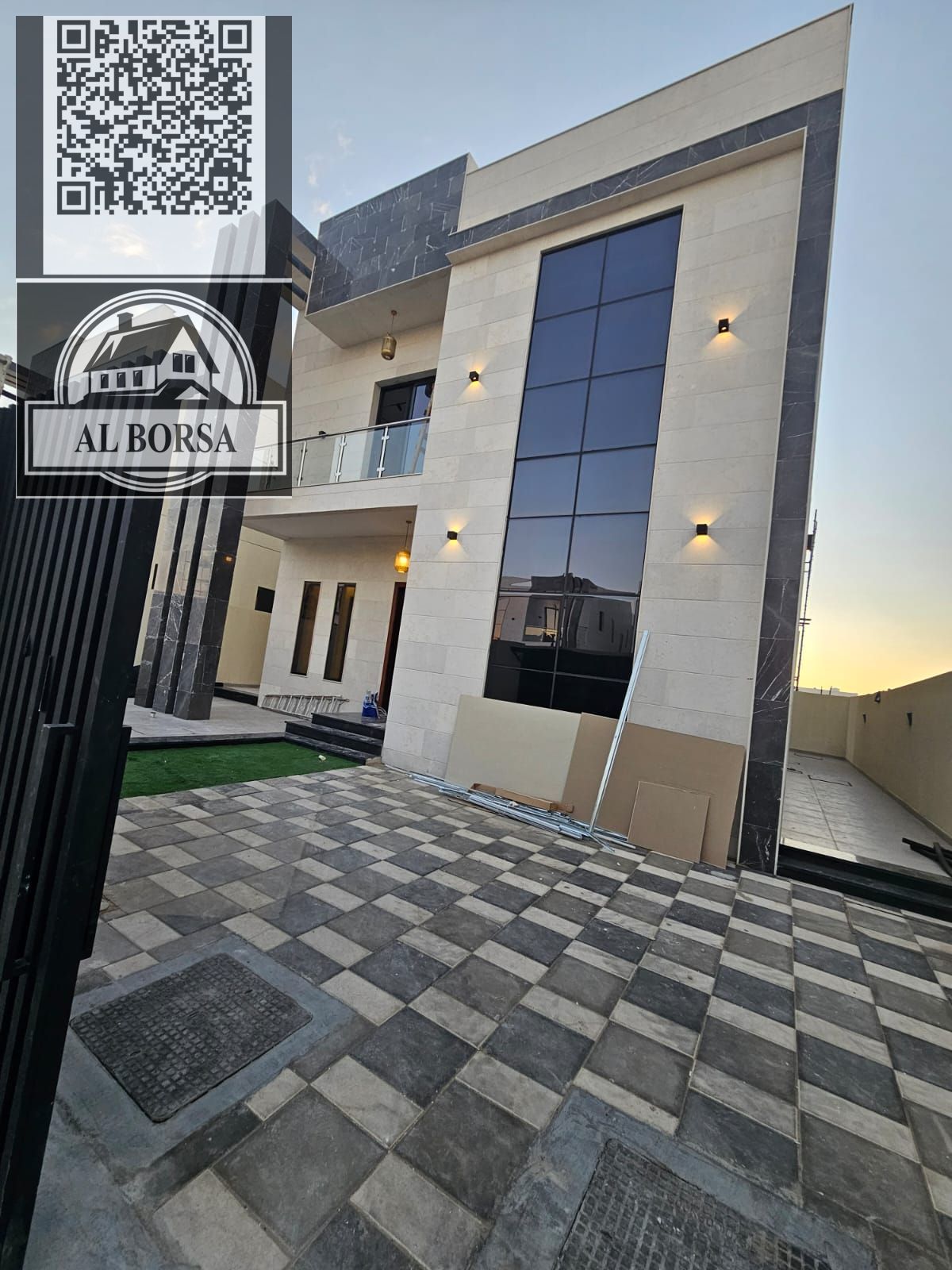 Villa for rent – Al Zahia , Ajman | First occupancy | 4 master bedrooms + Majlis + Living room + Kitchen | Annual rent AED 100,000 in 4 instal