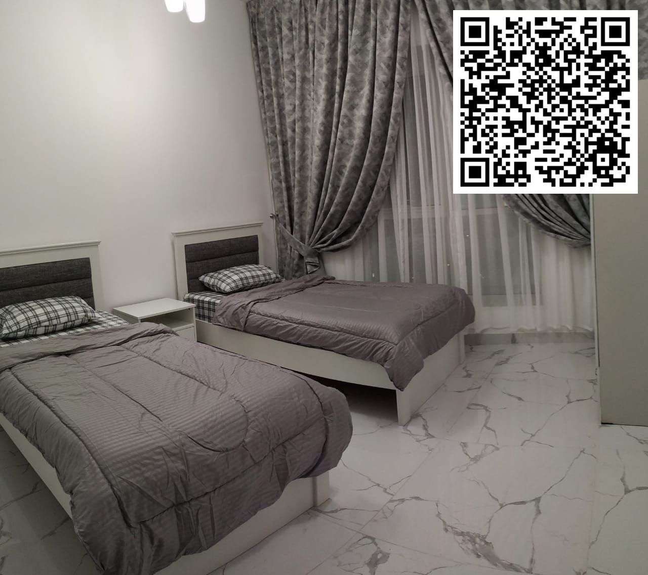 Investment Apartment for Sale in Al Waha Towers | 2 Bedrooms and Living Room | Direct Sea View | Immediate Rental Income