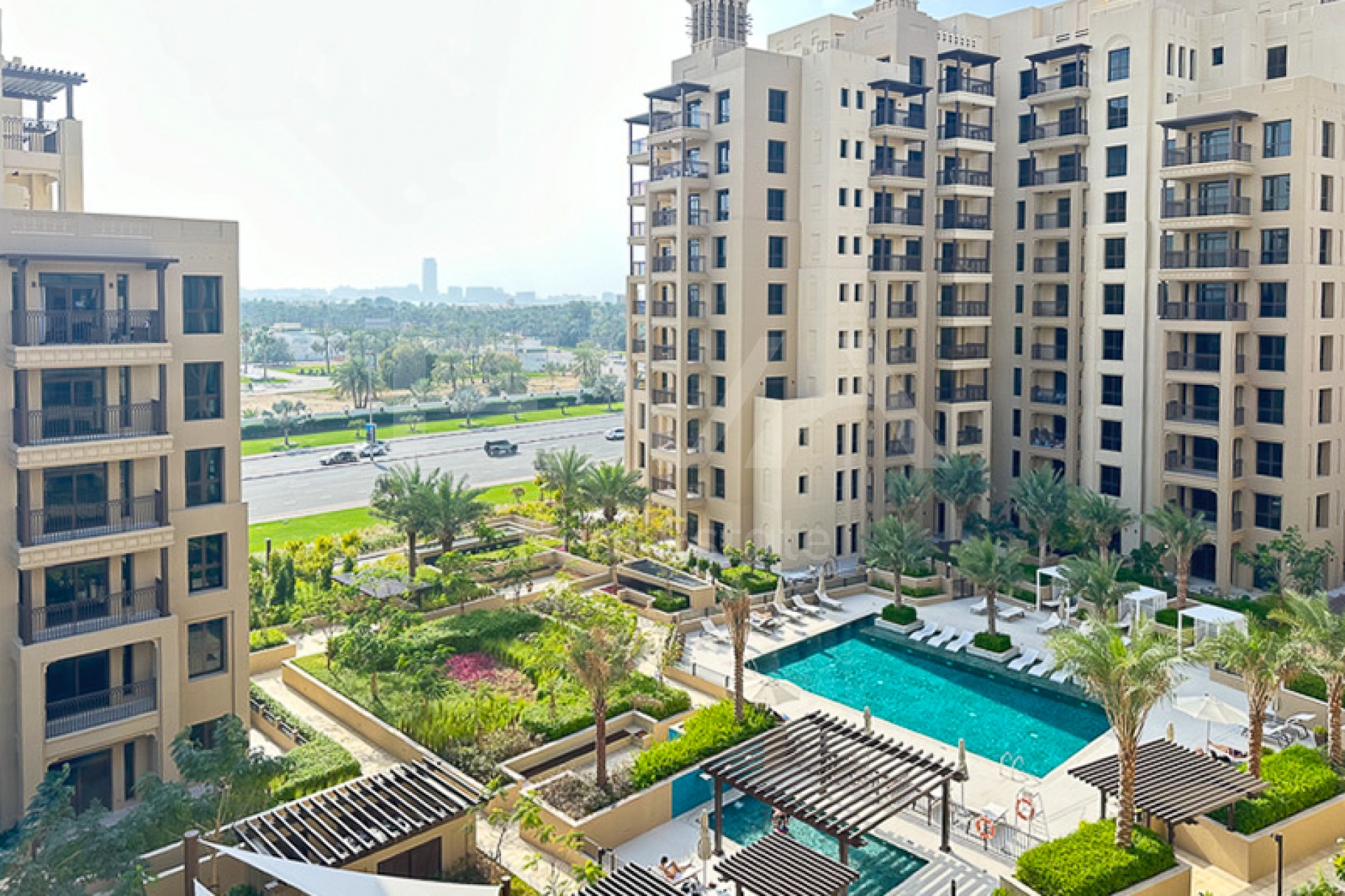 Pool View | High Floor | Vacant | Unfurnished