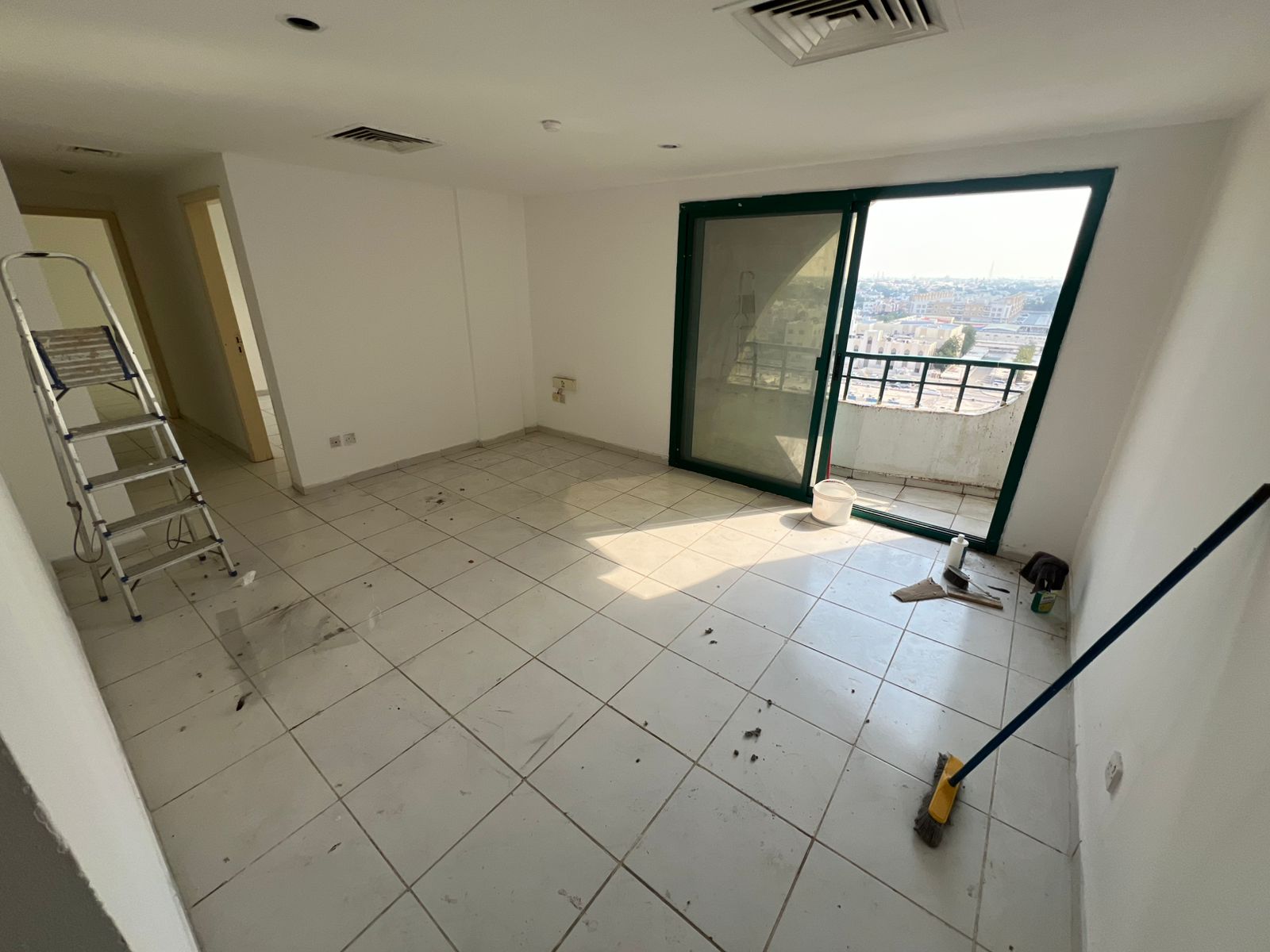 Two bedroom apartment with balcony and two bathrooms in Al Butina Sharjah spacious and family-friendly near services and shops