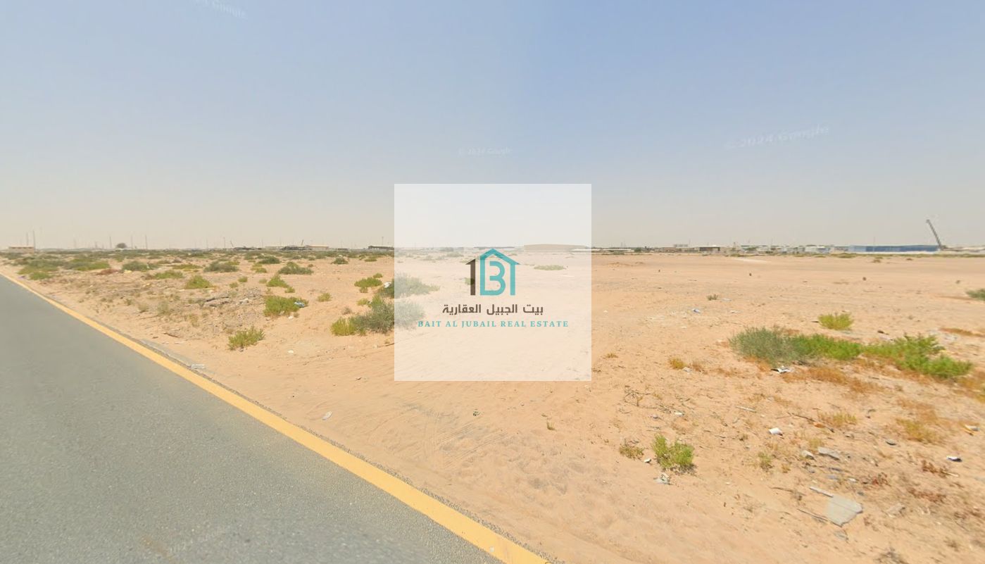 Land in Al Saja’a Industrial Area (Sharjah) – Corner plot on two roads, each 24 meters wide