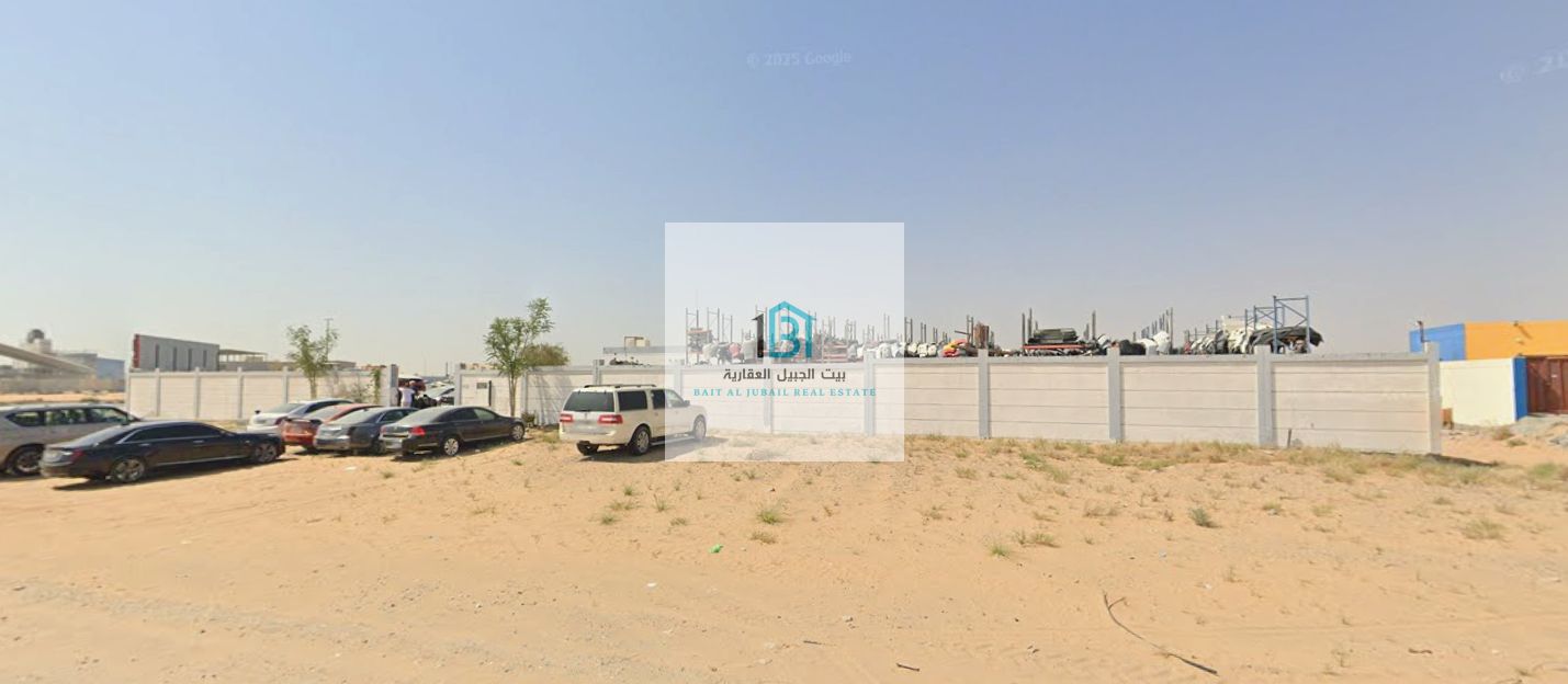 For Sale – Leased Industrial Yard in Al Sajja Industrial Area, Sharjah