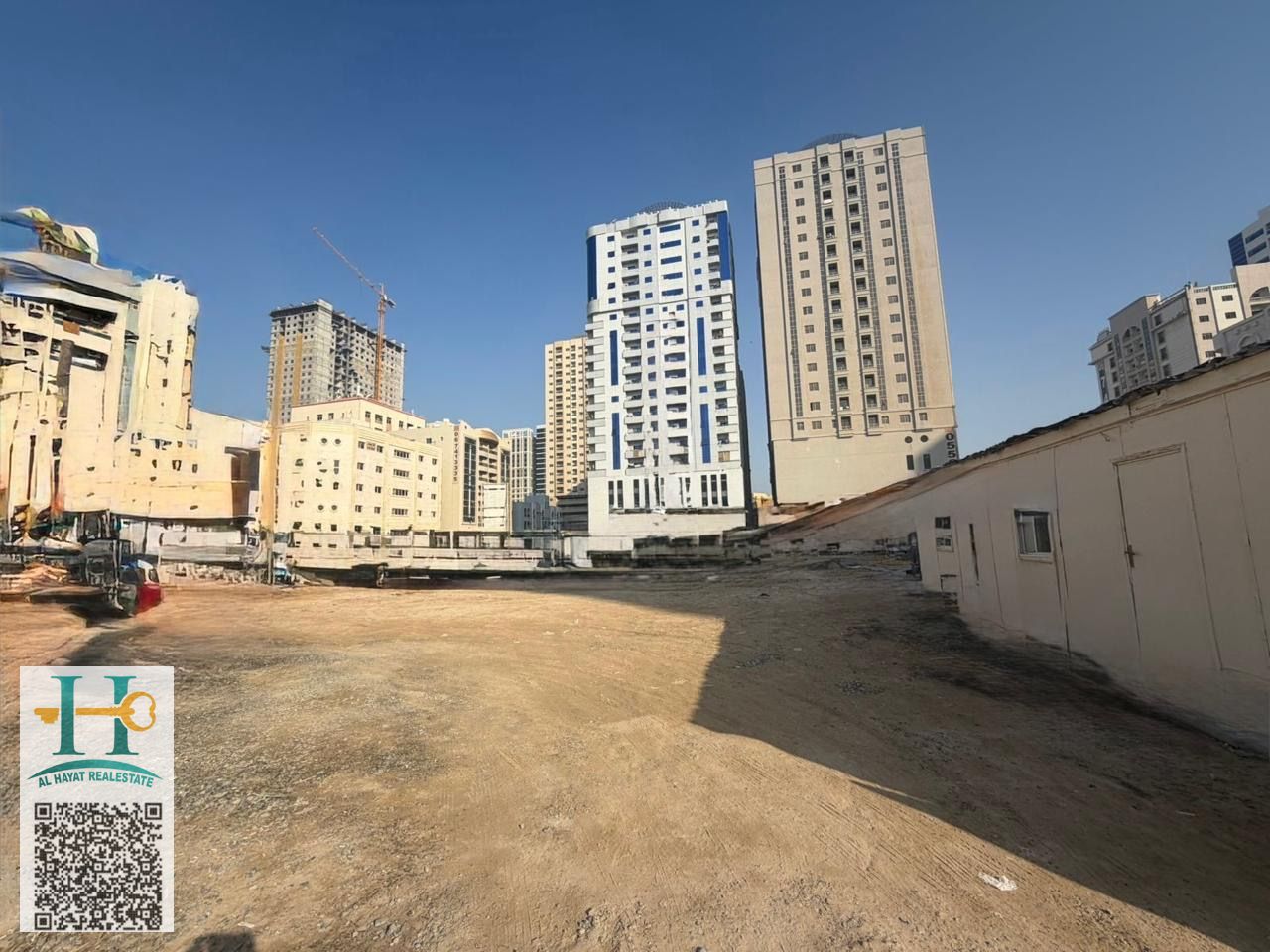Residential & Commercial Plot for Sale in a prime strategic location in Ajman