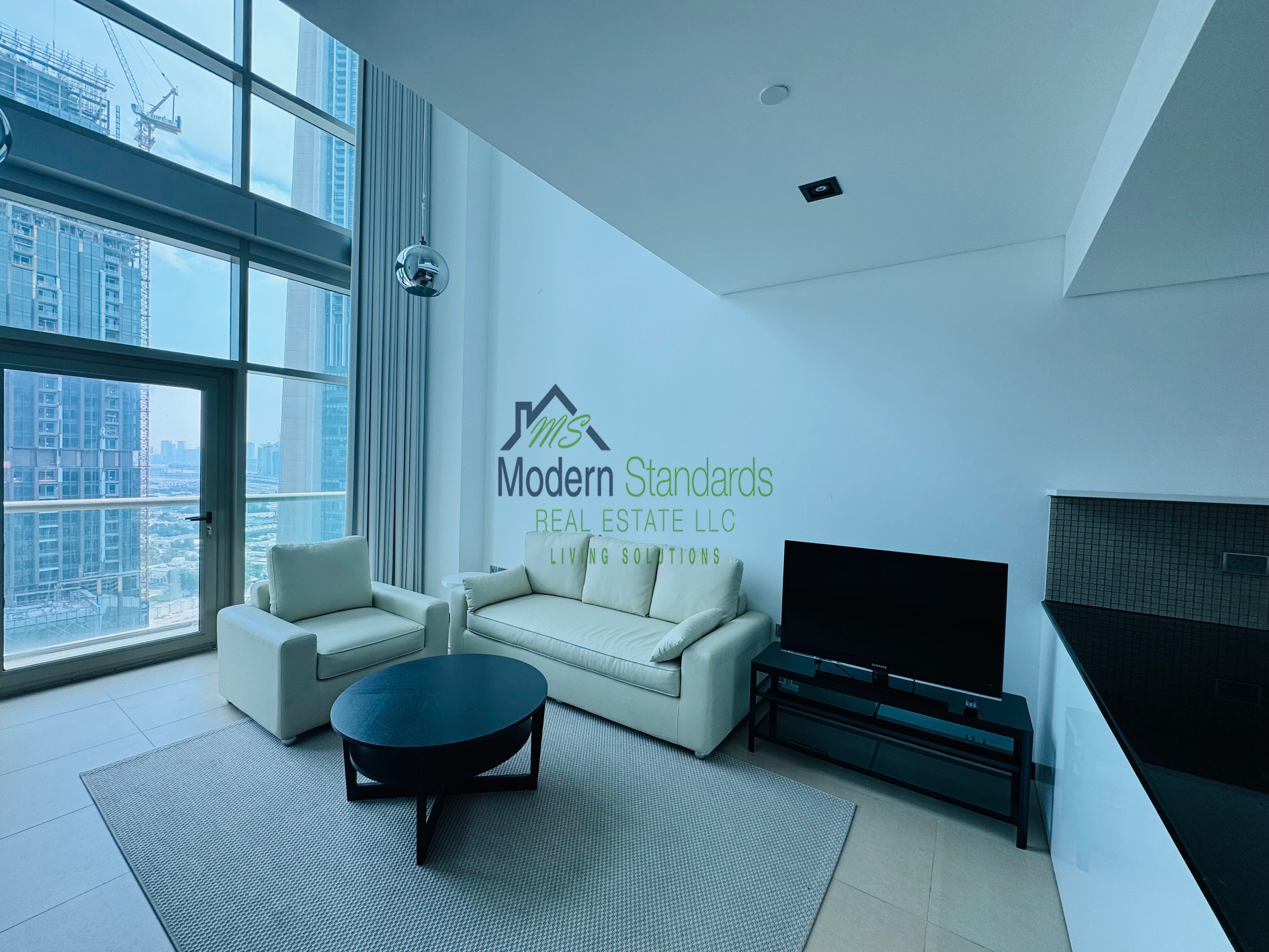 Furnished DIFC 1BR Duplex | High Floor, Great View closed to metro