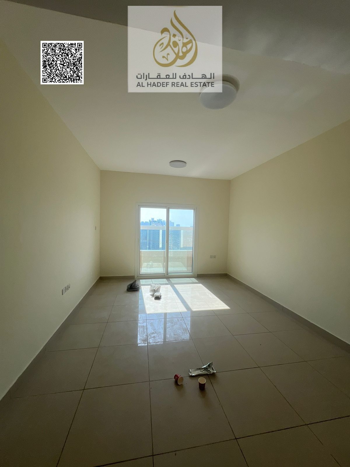 One-bedroom apartment for annual rent, central gas, second resident in Al Nuaimiya 1