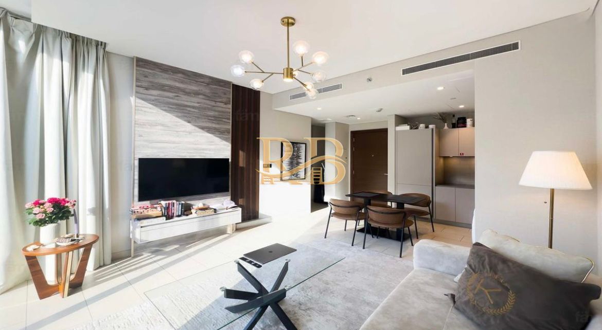 Fully Furnished 1Bhk || Higher Floor || Pool & Dubai Skyline View