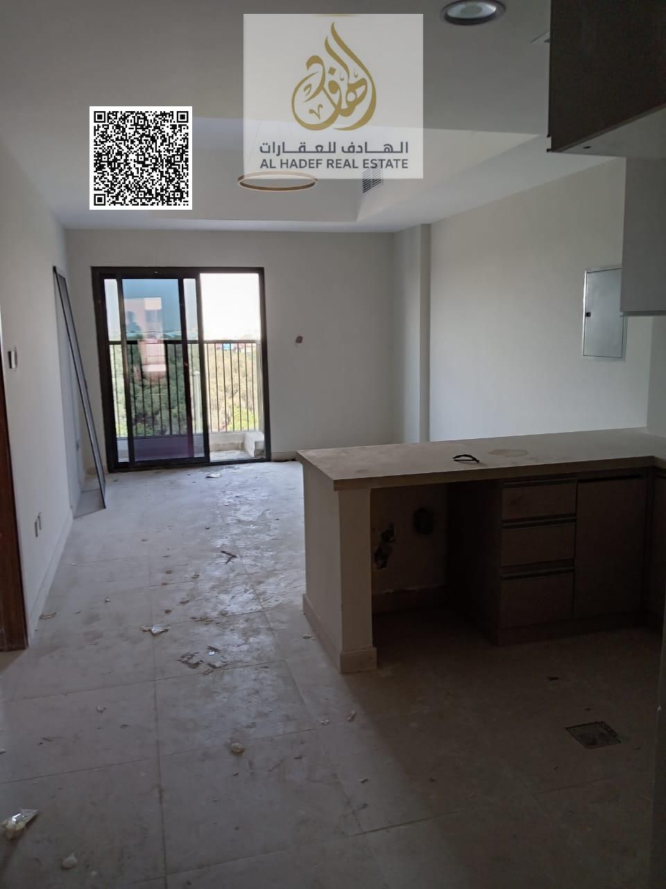 Apartment for resale, freehold ownership for all nationalities, in the Kintia Ajman Uptown Al Zahia project.