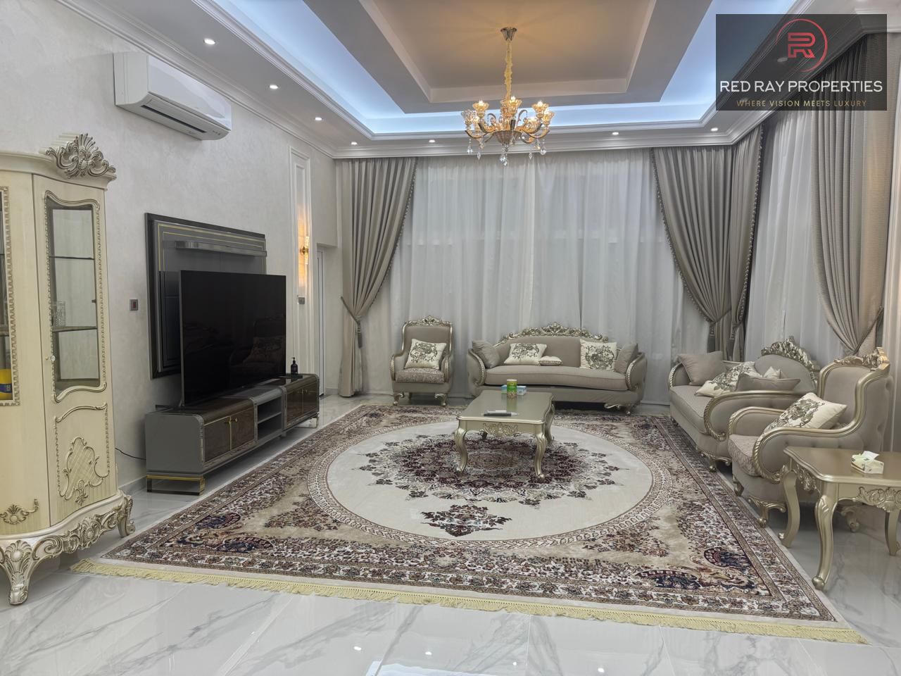 Premium Fully Furnished 3-Bedroom Villa with Majles