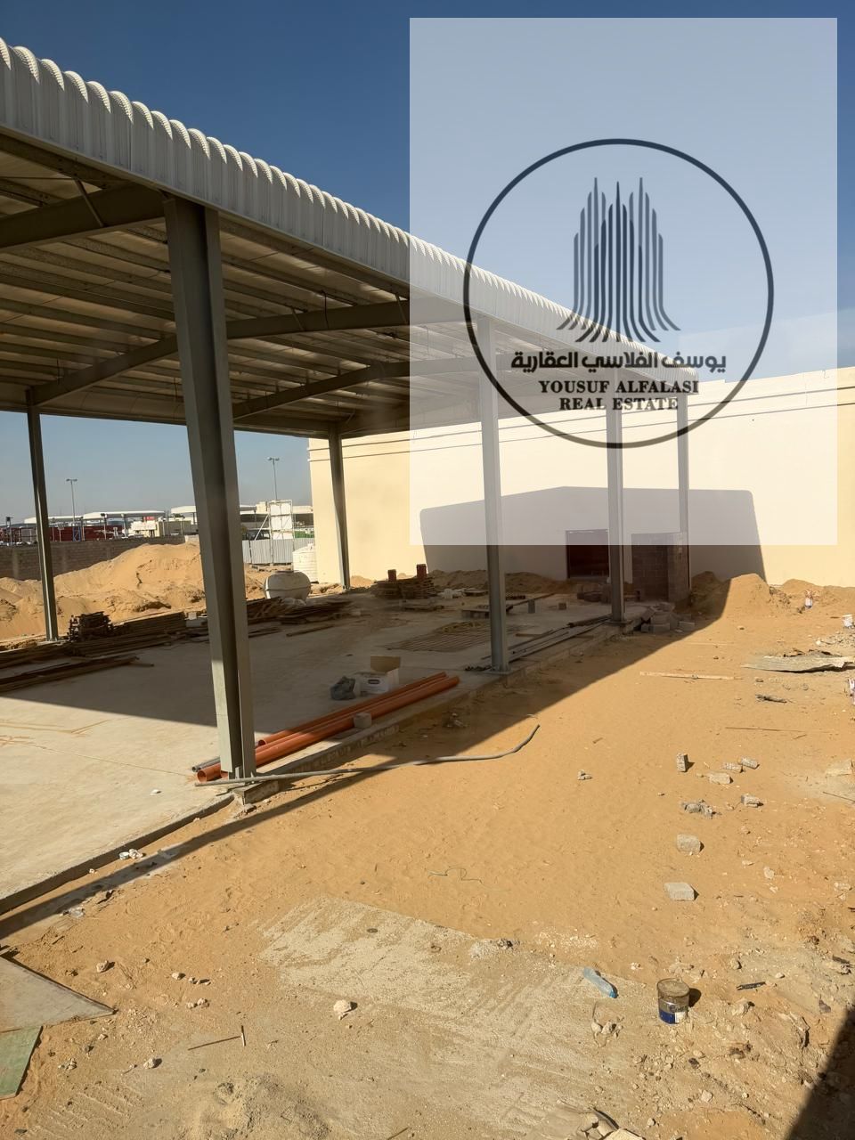 For rent: A fully integrated commercial and industrial complex, 41,000 sq ft, with 500KVA electricity.