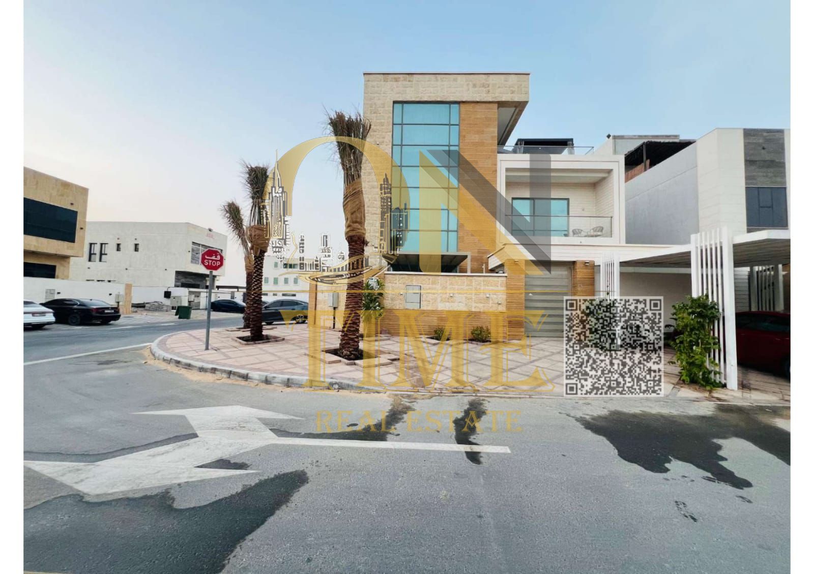 Brand new villa in Al Yasmeen, Ajman. First occupant, private pool, fully furnished, luxury finishing, and free registration fees included. Ready to m