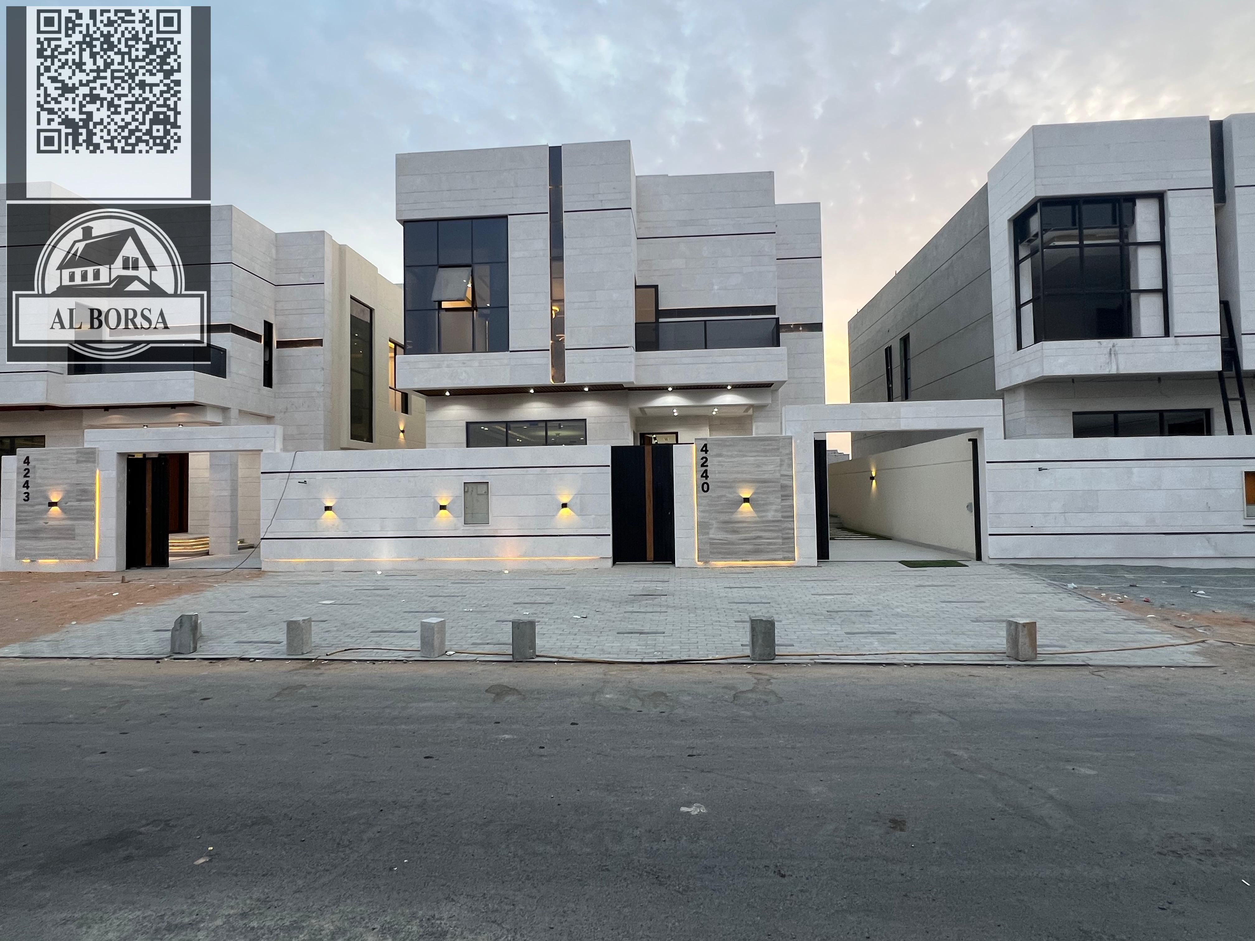 Villa for sale in Al Helio 2, Ajman | Private pool | 4 bedrooms + Majlis + Living room + Maid's room | Price AED 1,750,000 inclusive of fees