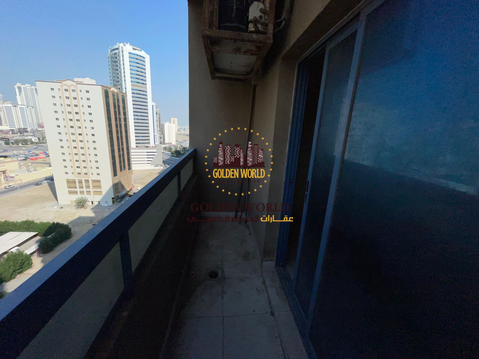 2BR apartment with balcony in Al Nahda Sharjah, open view, 2 bathrooms, 6 similar units available, parking AED 3,000, rent AED 48,000.
