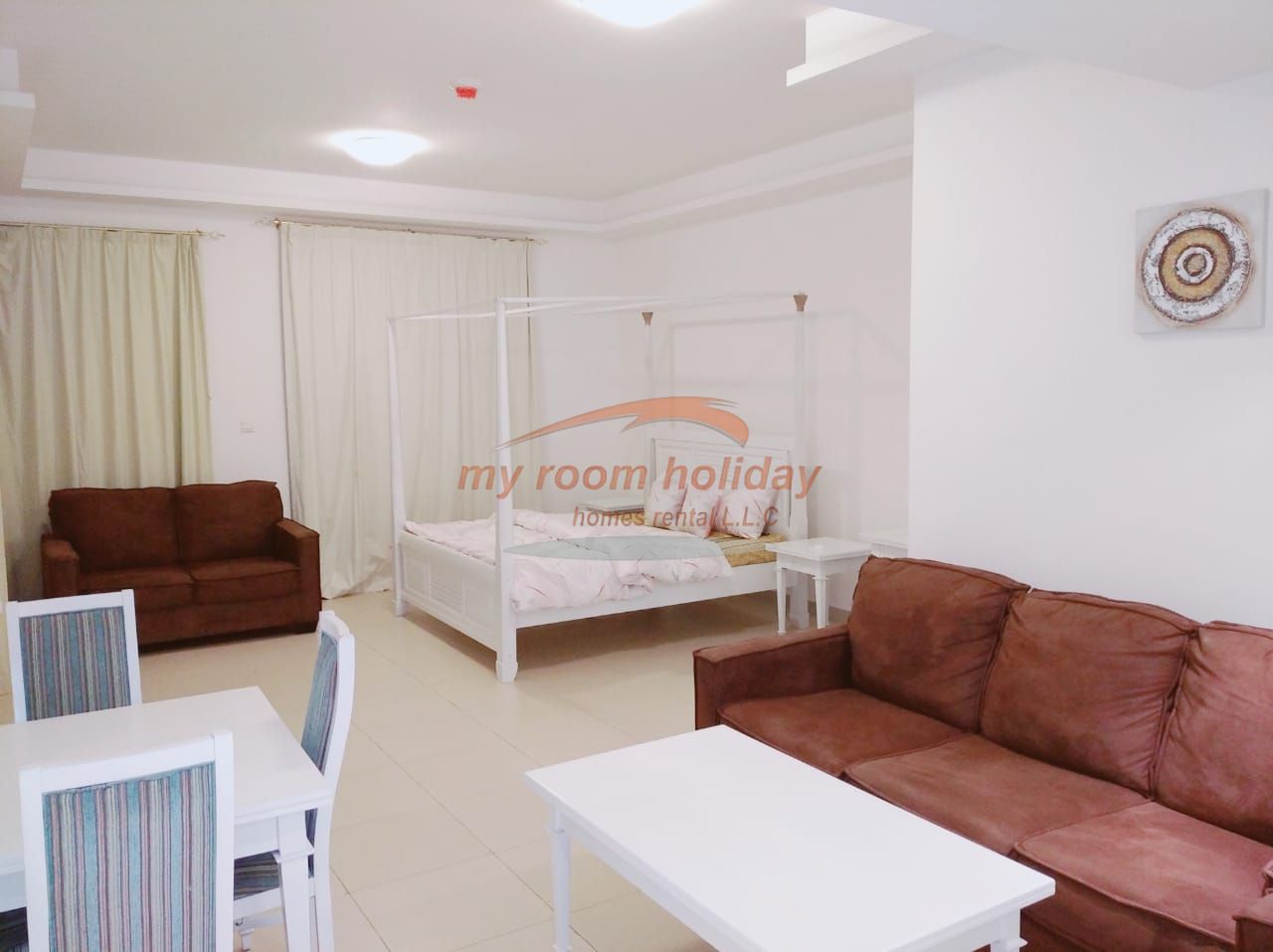 Furnished Studio in Al Khail Heights | Monthly | Free Shuttle to Metro