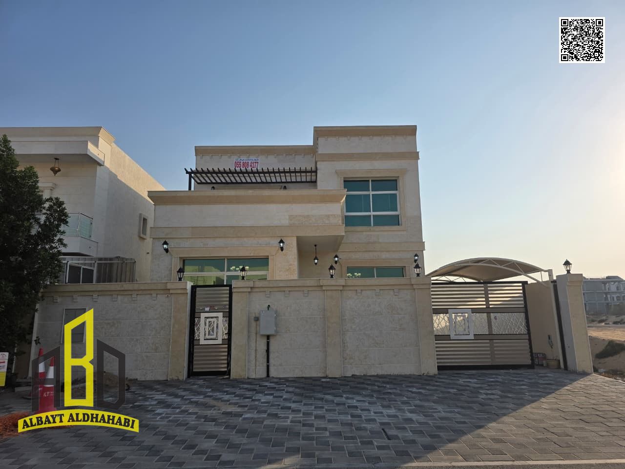 Villa for Rent in Ajman Al Zahya – 4 Bedrooms with Spacious Rooftop View | AED 100,000 in 4 Payments