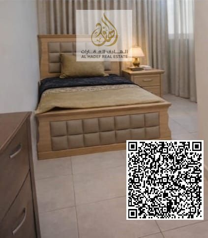 Two rooms for sale, large area, on the Corniche, built-in wardrobe, view, master bathrooms and storage