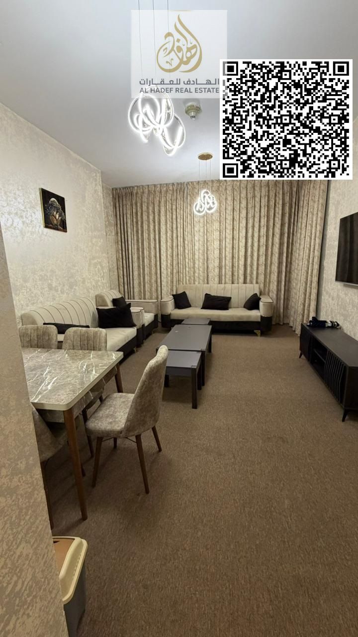 Two rooms for sale, large area, on the Corniche, built-in wardrobe, view, master bathrooms and storage