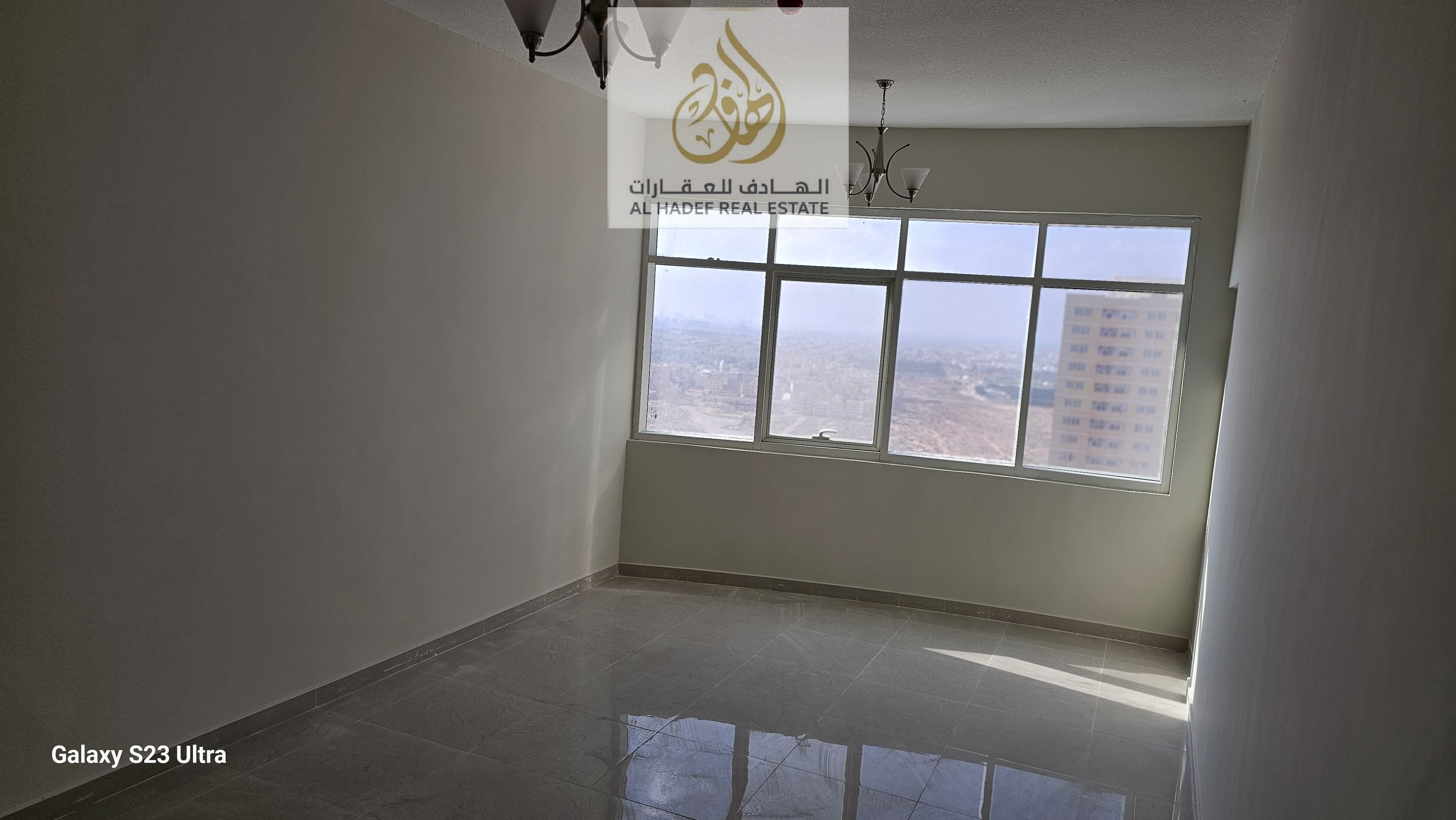 Two bedrooms and a living room with two bathrooms, open view, all services included, modern finishing, resale, prime location on Sheikh Mohammed Bin Z