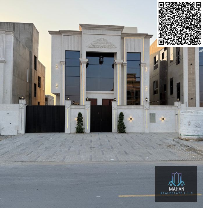 VIP villa for sale in Ajman Al helio 2 5 master bedroom hall majlis