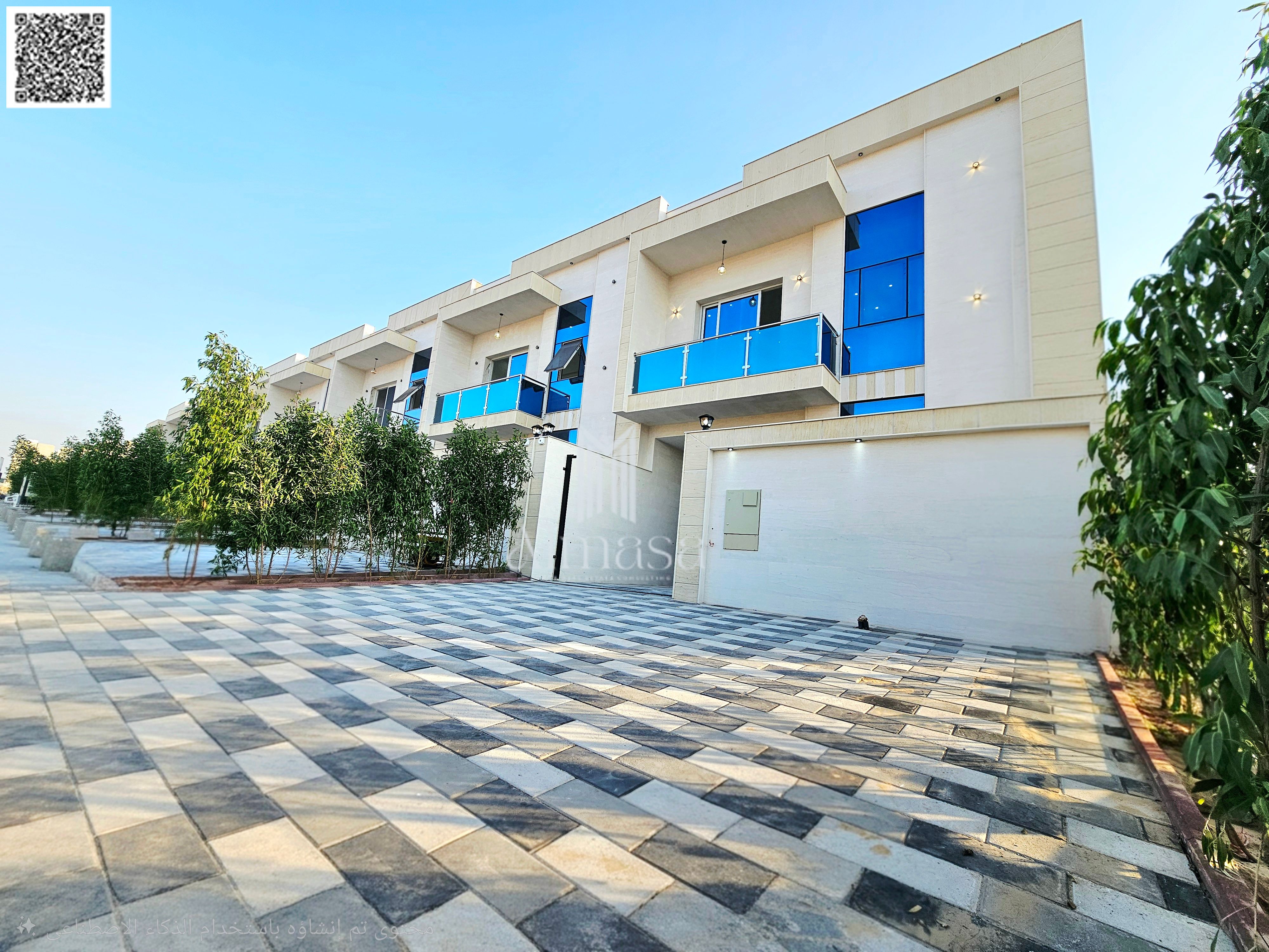 Modern villa, luxury finishing (6 rooms) with a roof, including registration.