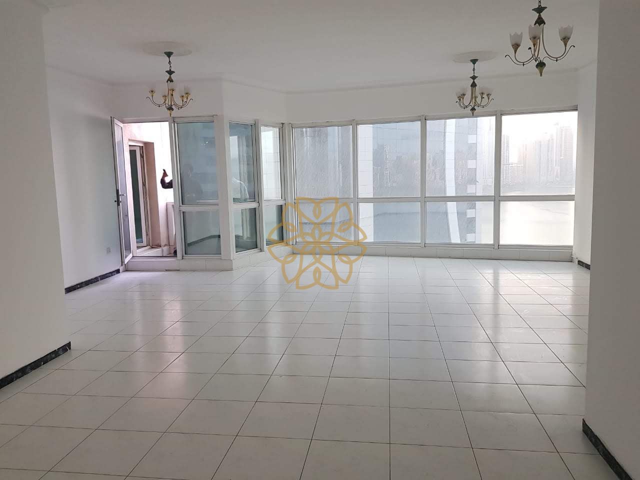 Ac Free 3 Bedroom With Balcony Pool Free in Al Maja, 2