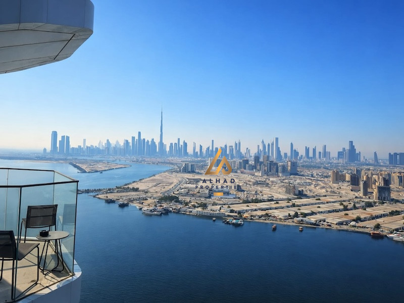 Burj Khalifa & Creek View | Vacant | High Floor