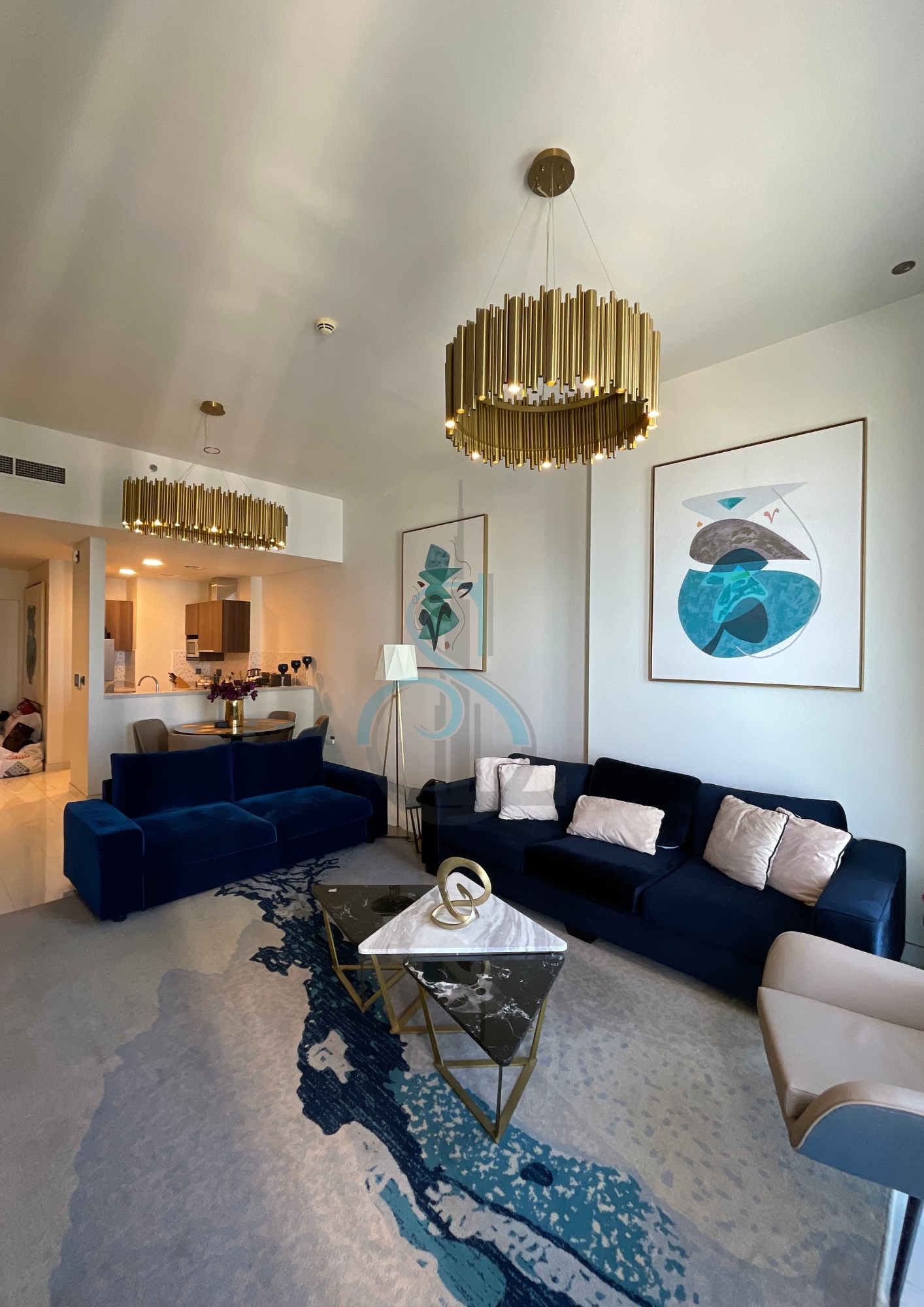 Vacant Furnished Apartment in Palm Views | Full Sea View