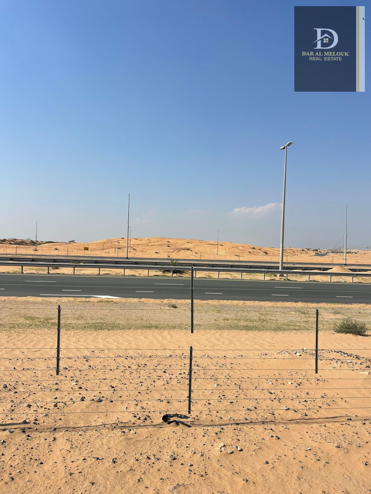 A golden opportunity for investors in the heart of Sharjah - Muzairah Commercial land for sale in a strategic location (directly on Street 97) at the entrance to Al Rahmaniyah.