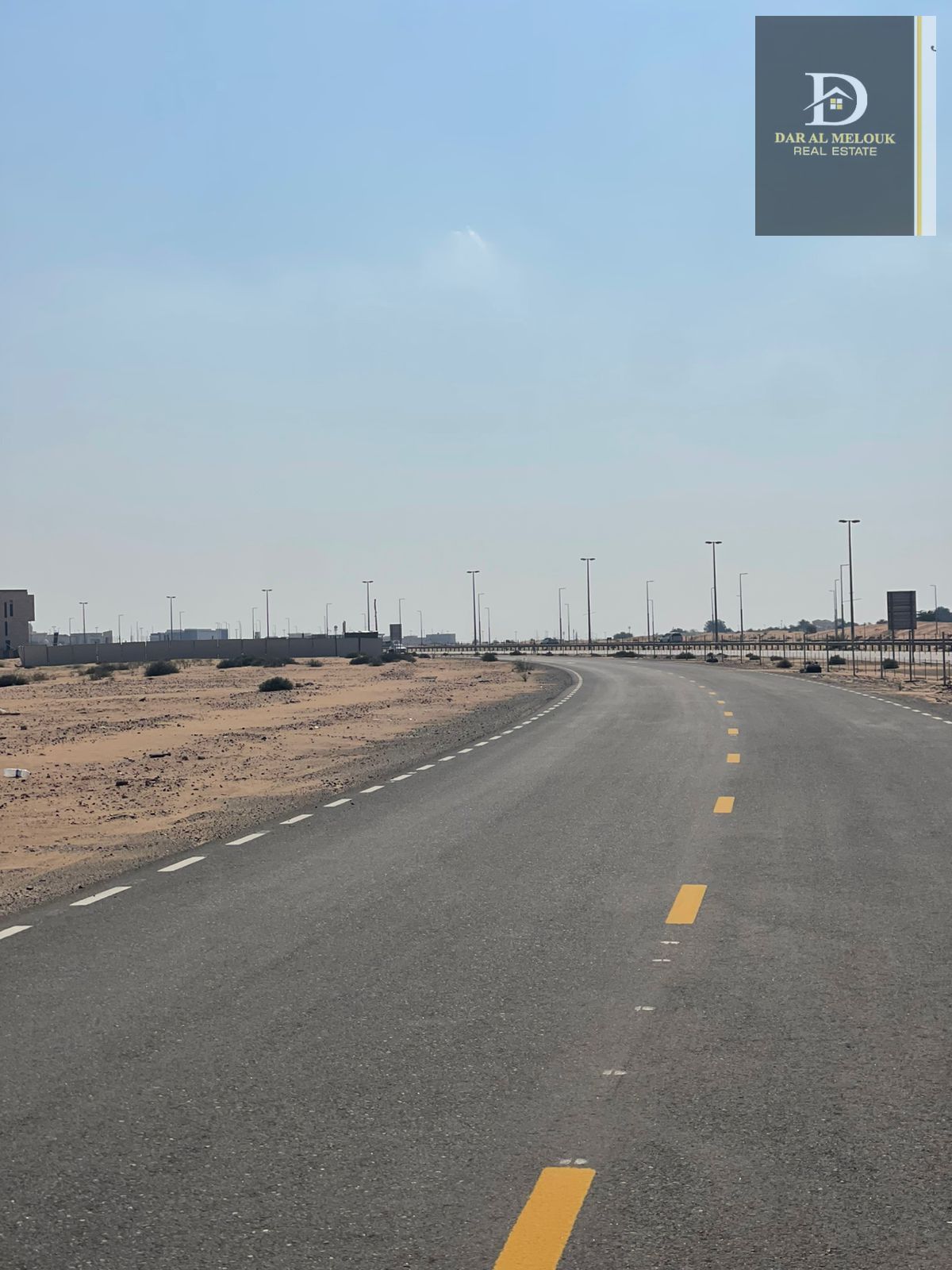 A golden opportunity for investors in the heart of Sharjah - Muzairah Commercial land for sale in a strategic location (directly on Street 97) at the entrance to Al Rahmaniyah.