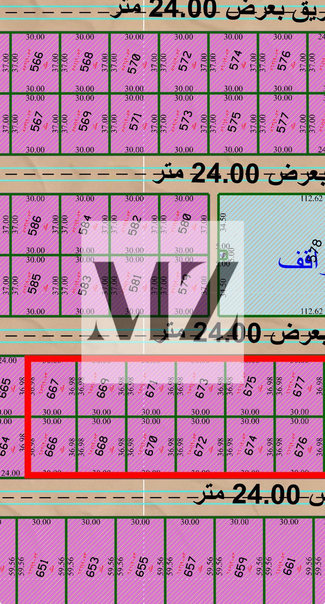 Land plots for sale in Al Qasimiya City, Phase Four12