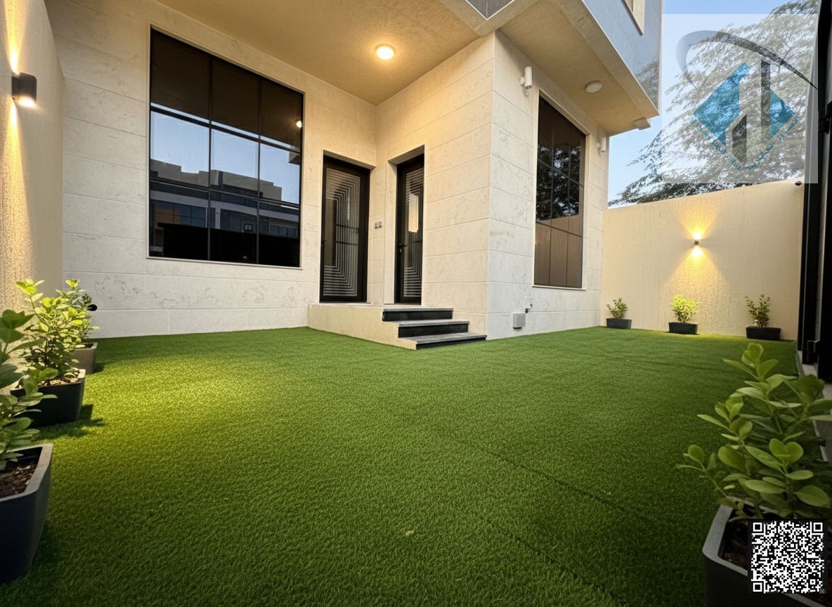 For sale, a new villa with a large yard, the first resident, close to the Mohammed bin Zayed exit, with the possibility of bank financing for a period