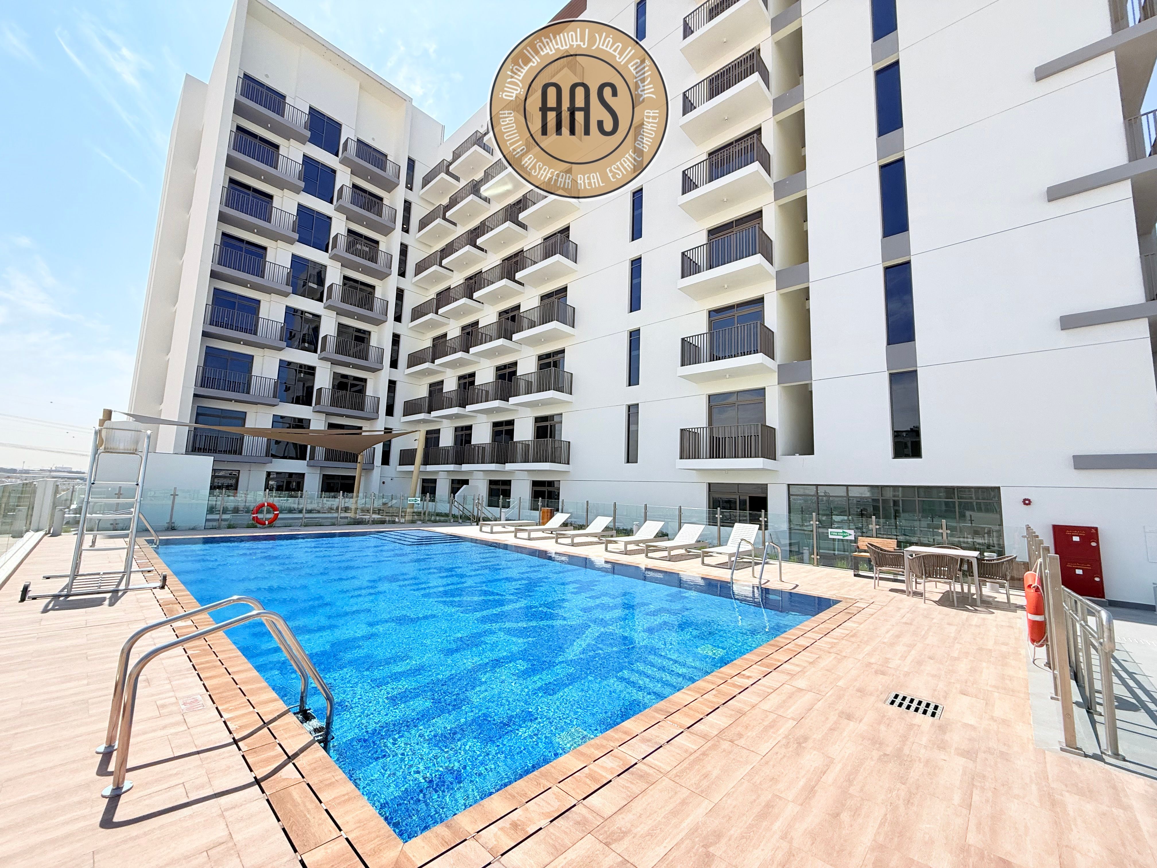 Chiller free brand new 3bhk with kitchen appliances in al furjan Dubai