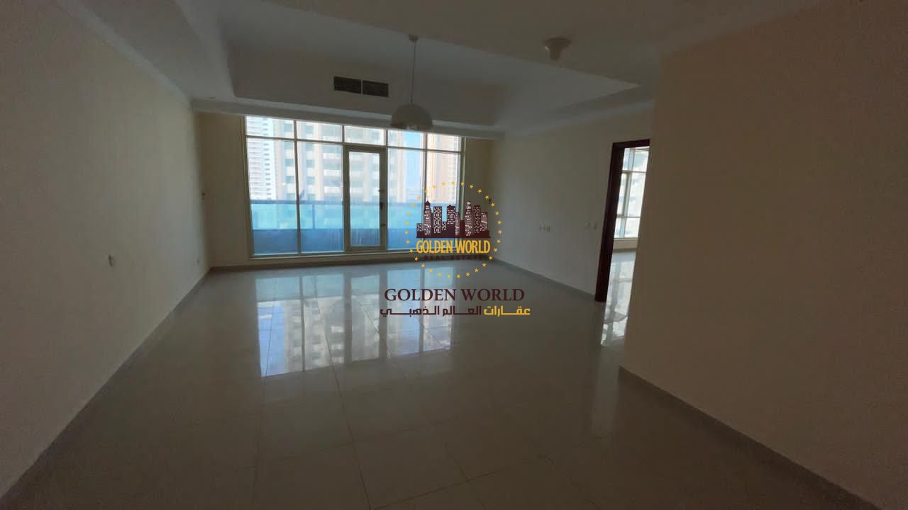 Spacious 3BR apartment in Al Taawun, Sharjah. Two balconies, 2 master rooms, free AC, gym, family living, easy Dubai access.